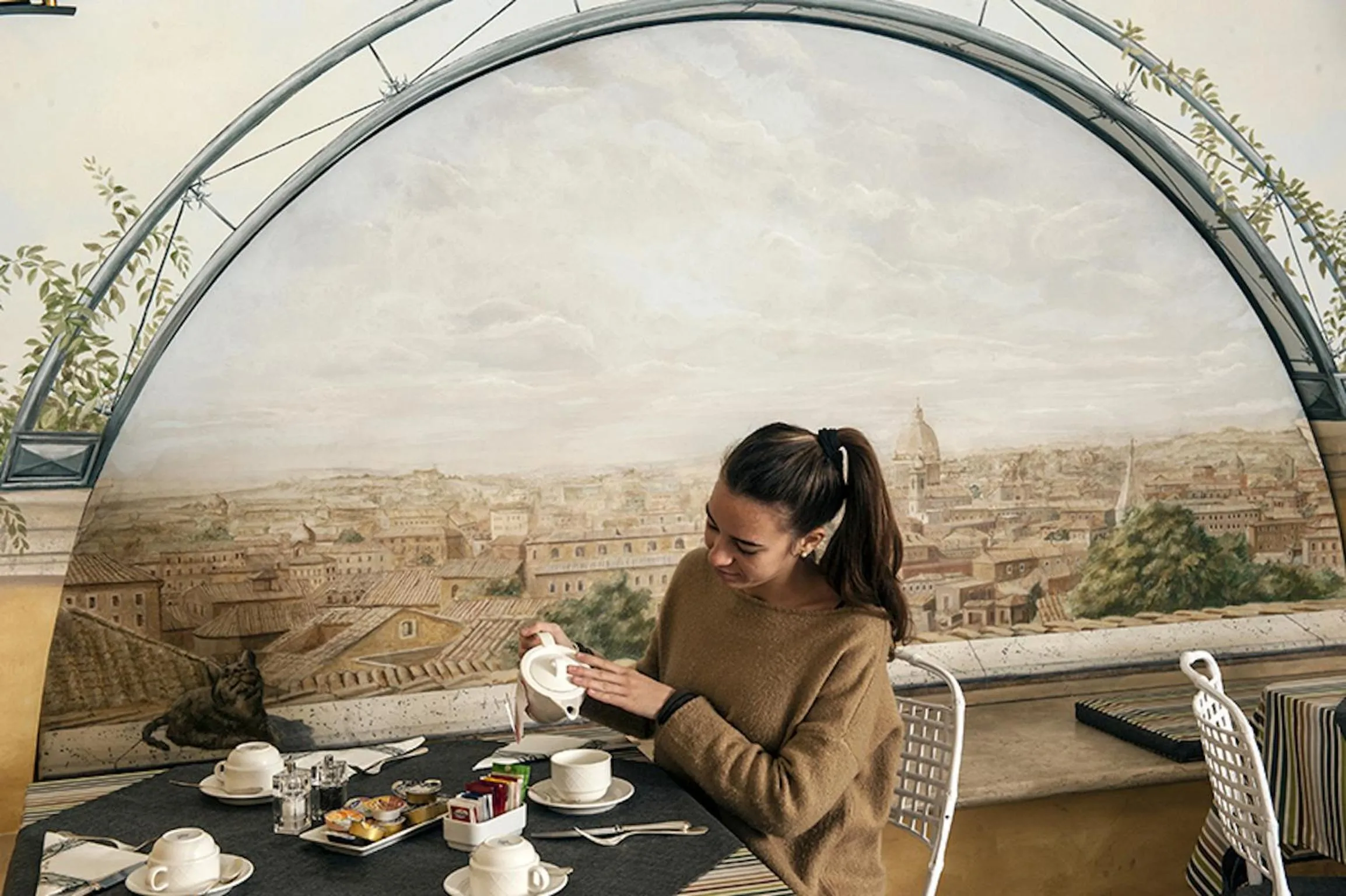 Restaurant/places to eat in Hotel S. Anna