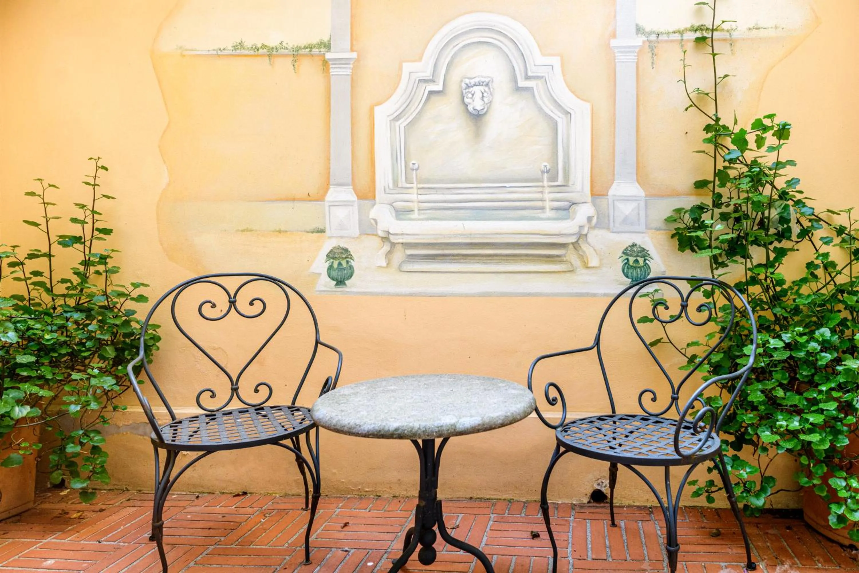 Garden in Hotel S. Anna