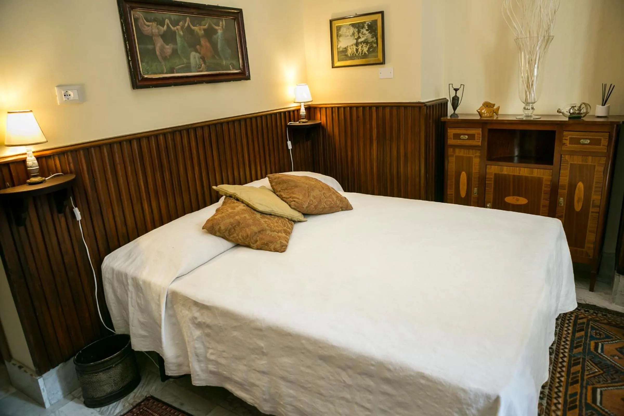 Bed in B&B Santa Caterina