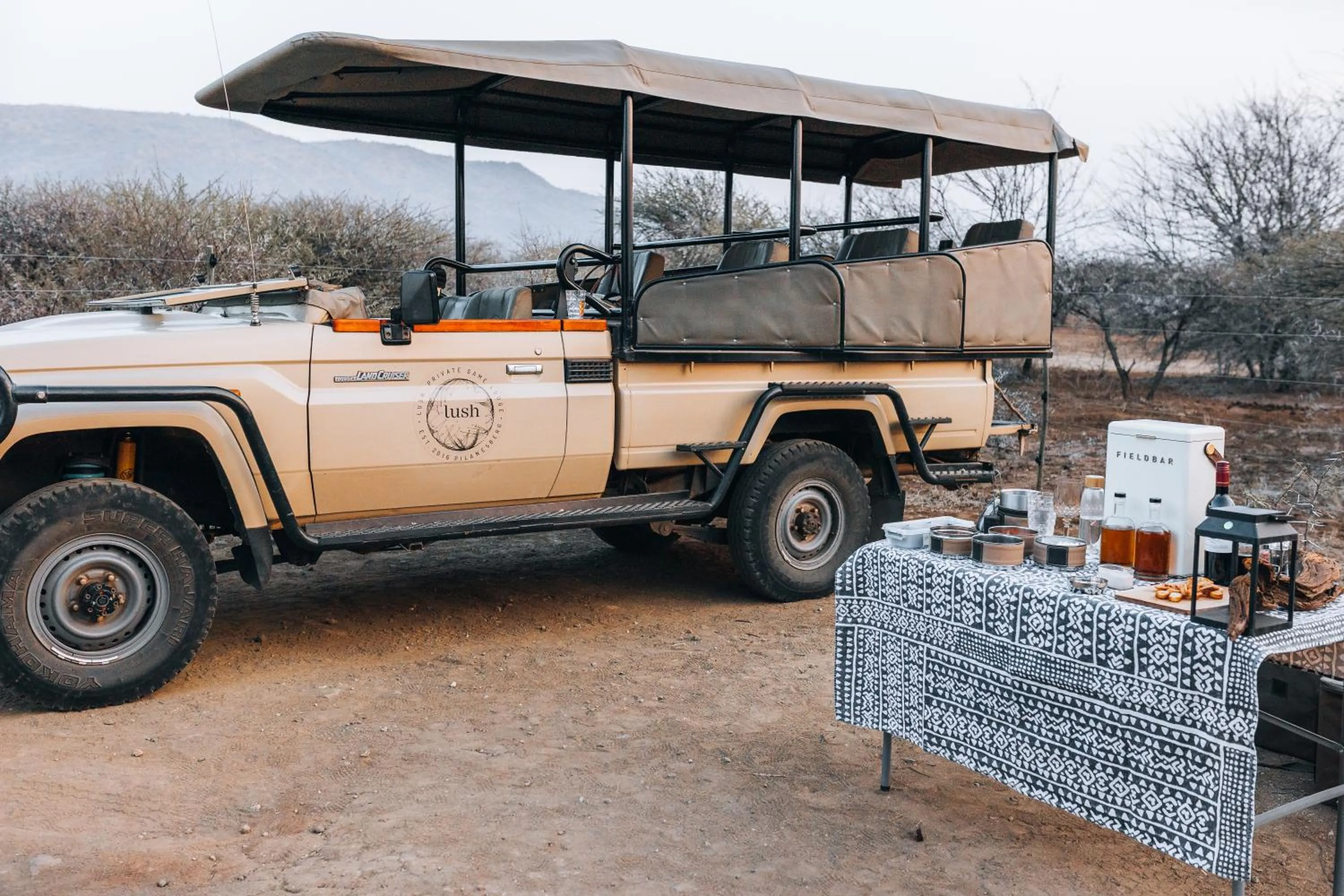 Natural landscape in Lush Private Game Lodge