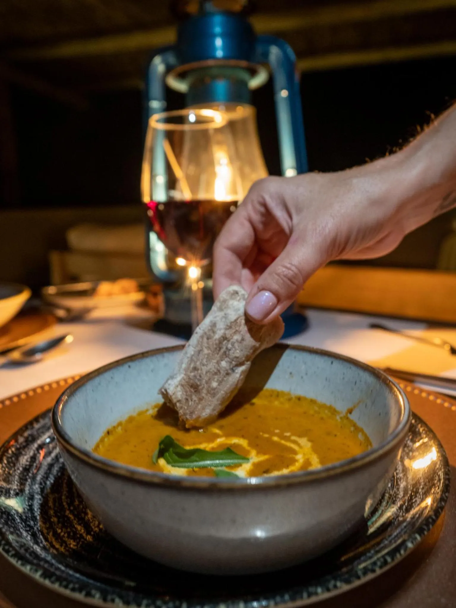 Food and drinks in Lush Private Game Lodge