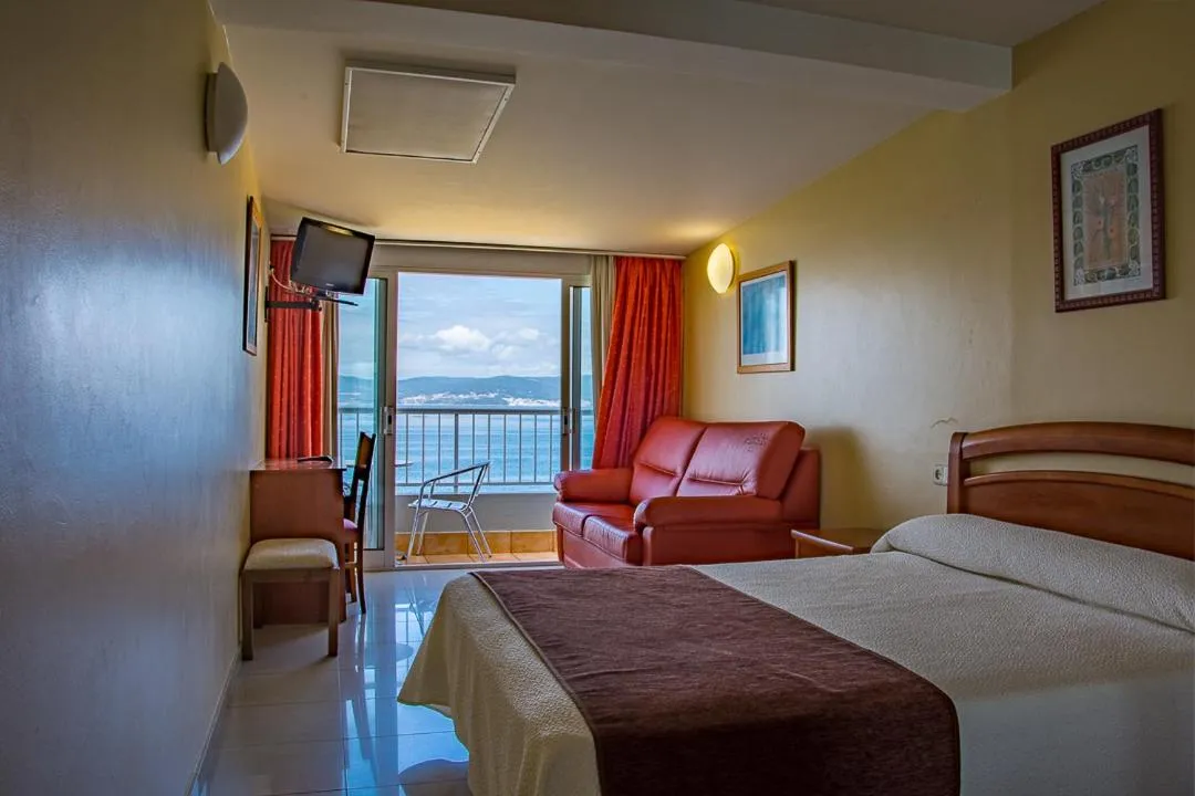 Bed in Hotel Restaurante Loureiro