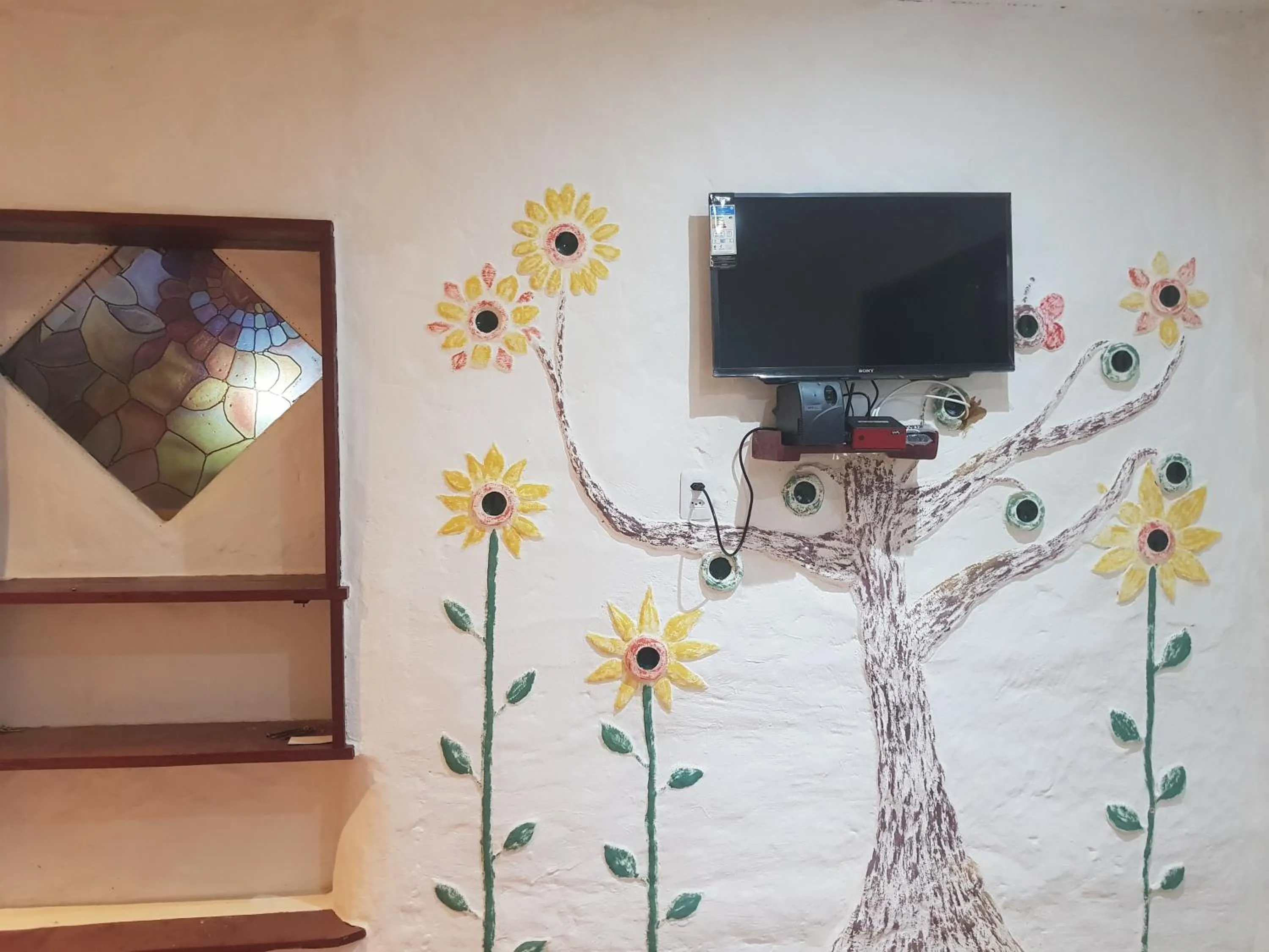 Decorative detail in Imbassaí Pousada Hostel Lujimba