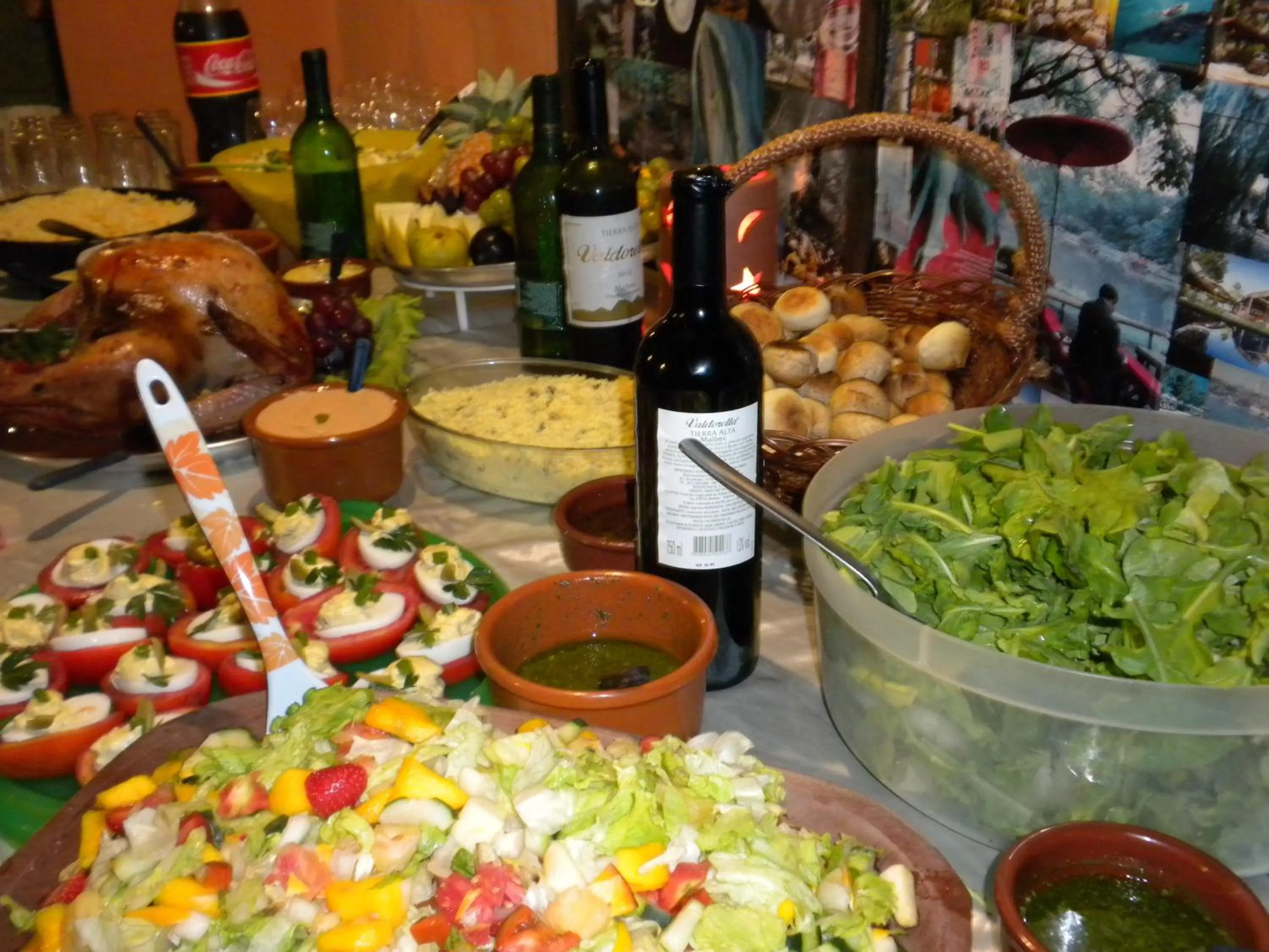 Food in Imbassaí Pousada Hostel Lujimba