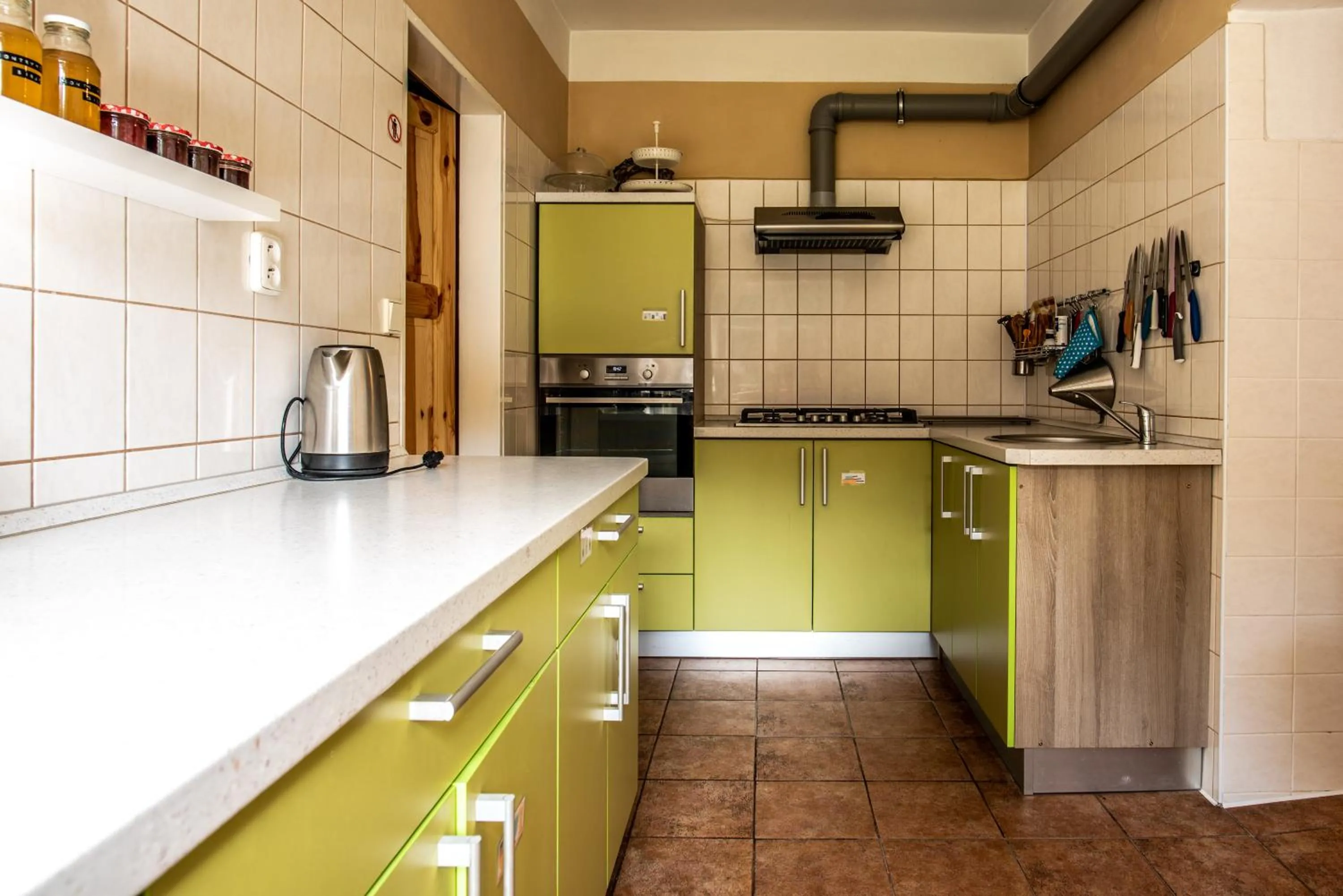 kitchen in Pension Styl