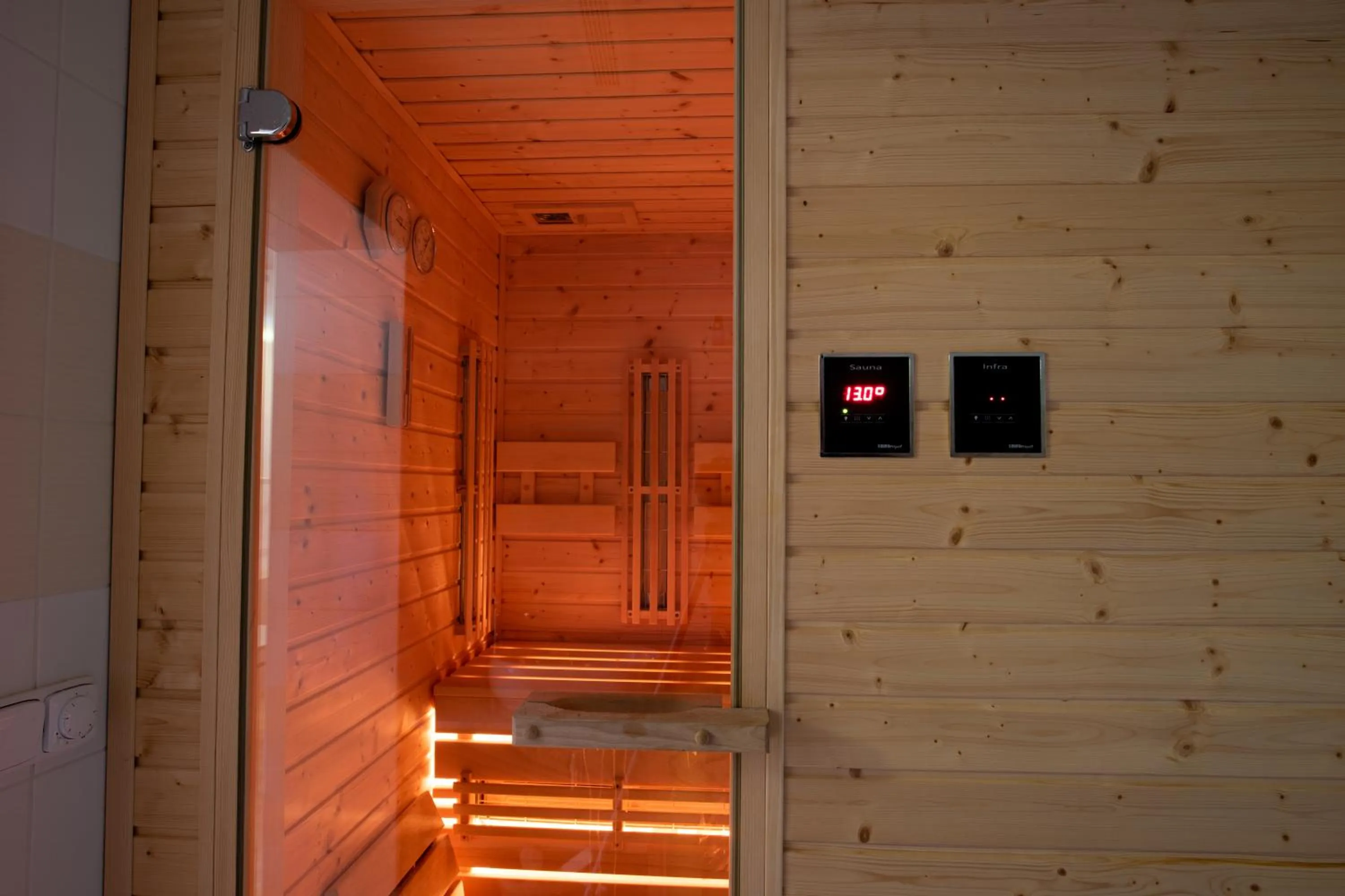 Sauna in Pension Styl
