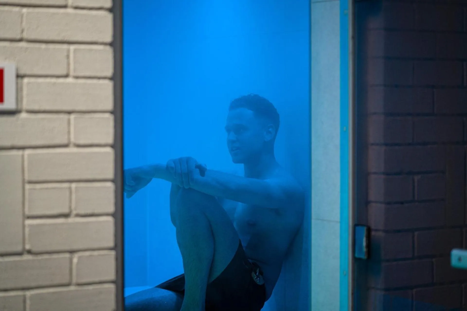 Steam room in Penrhos Park