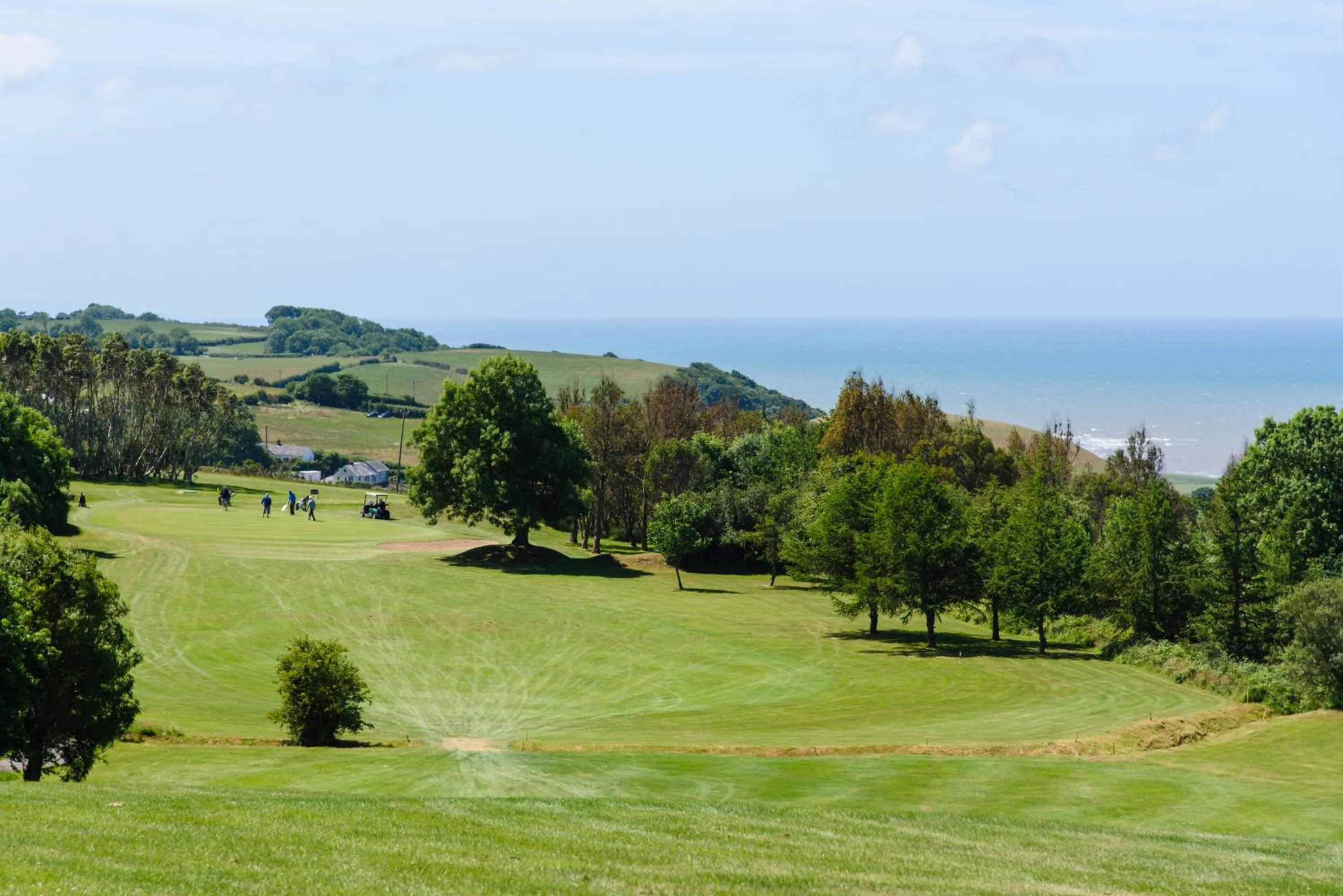 Natural landscape in Penrhos Park