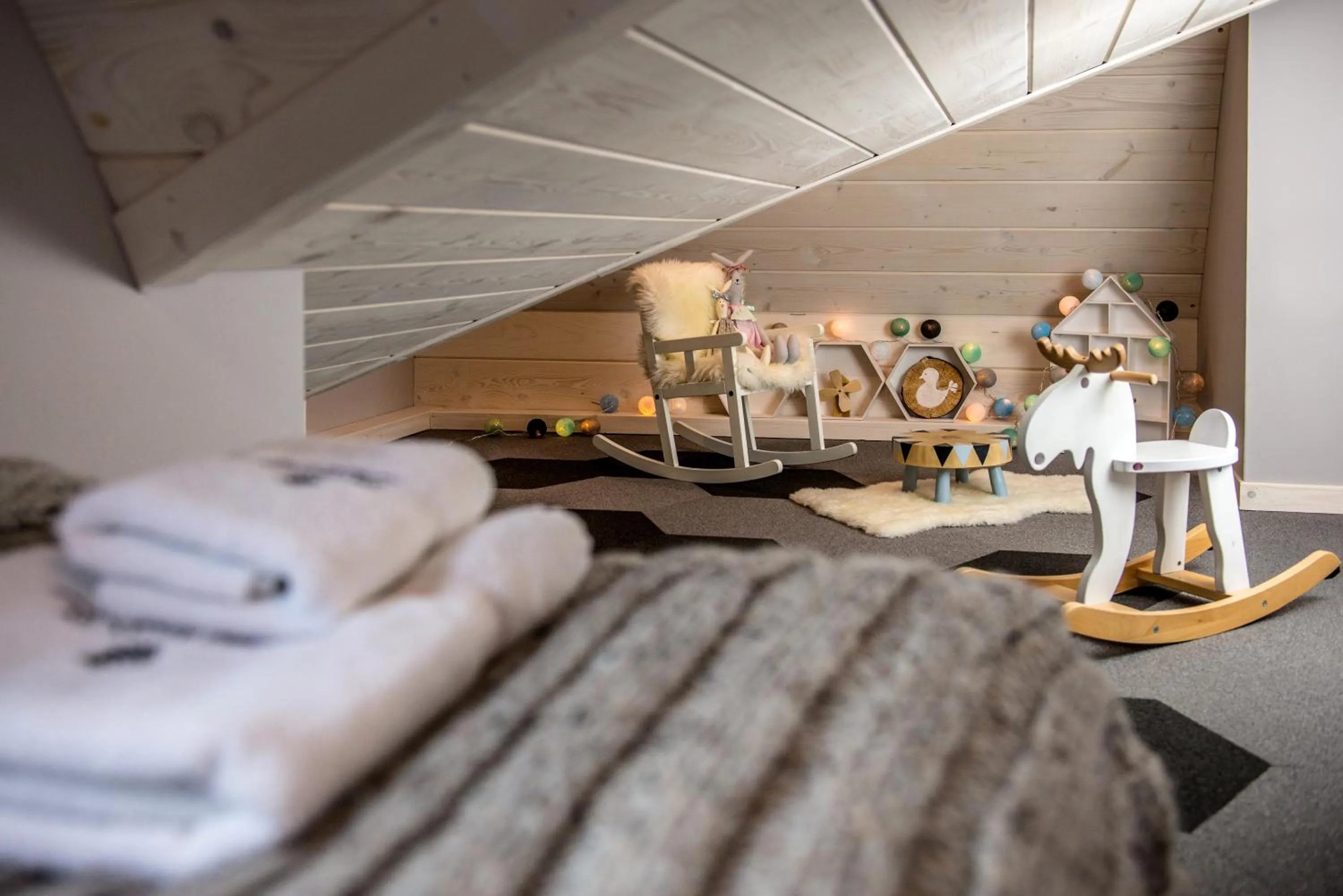 Bedroom, Bed in Silverton -sauna,jacuzzi,mini siłownia,bar sezonowy, przyjazny rodzinom