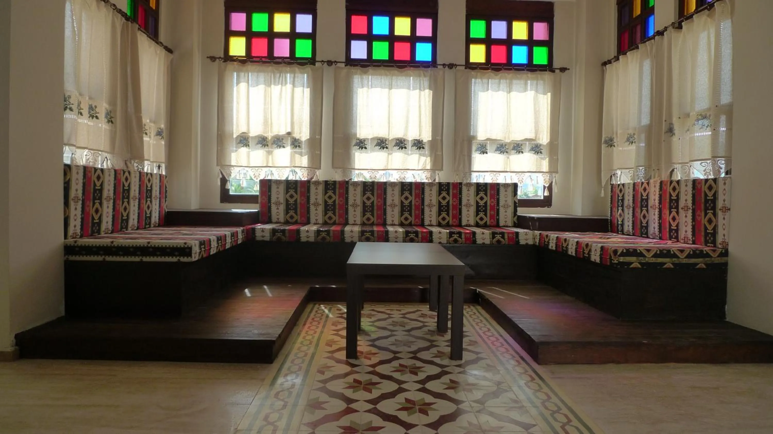 Seating area in Club Alla Turca