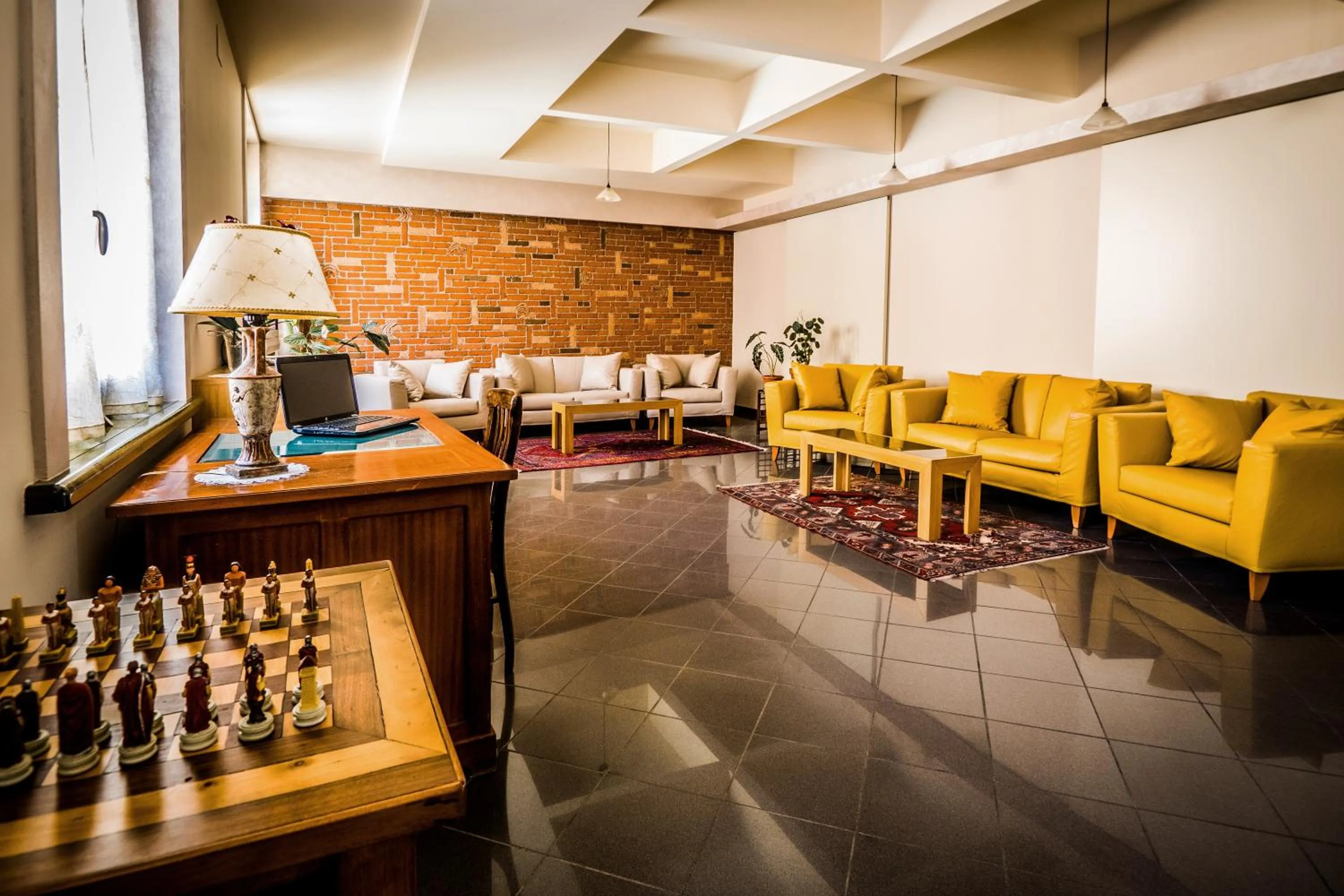 Seating area in Al Vecchio Palazzo