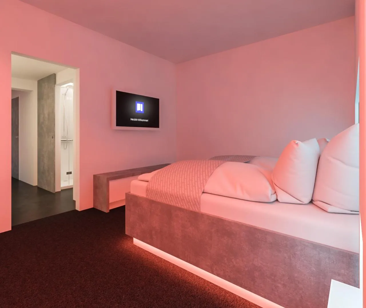 TV and multimedia, Bed in smartel at The Unbrexit