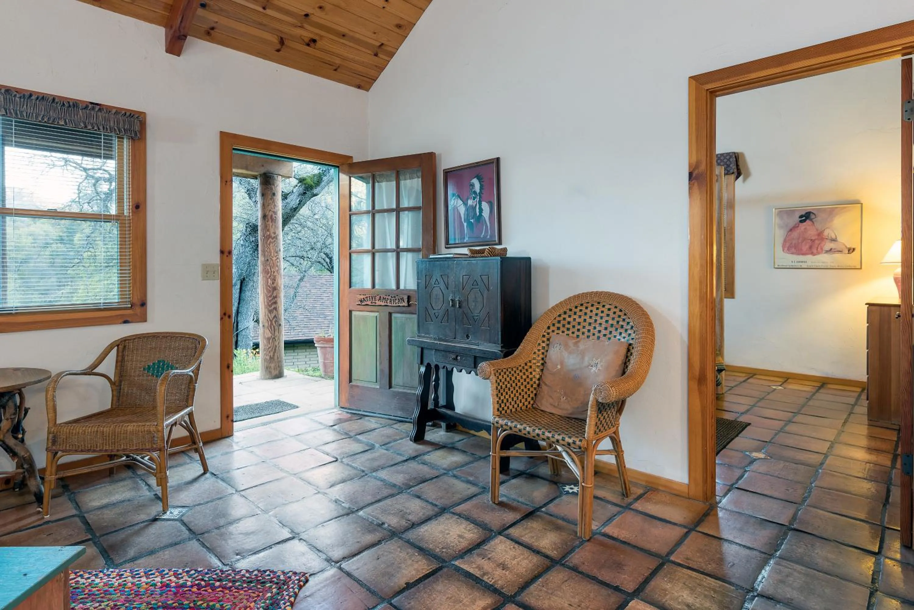 Living room in Homestead Cottages