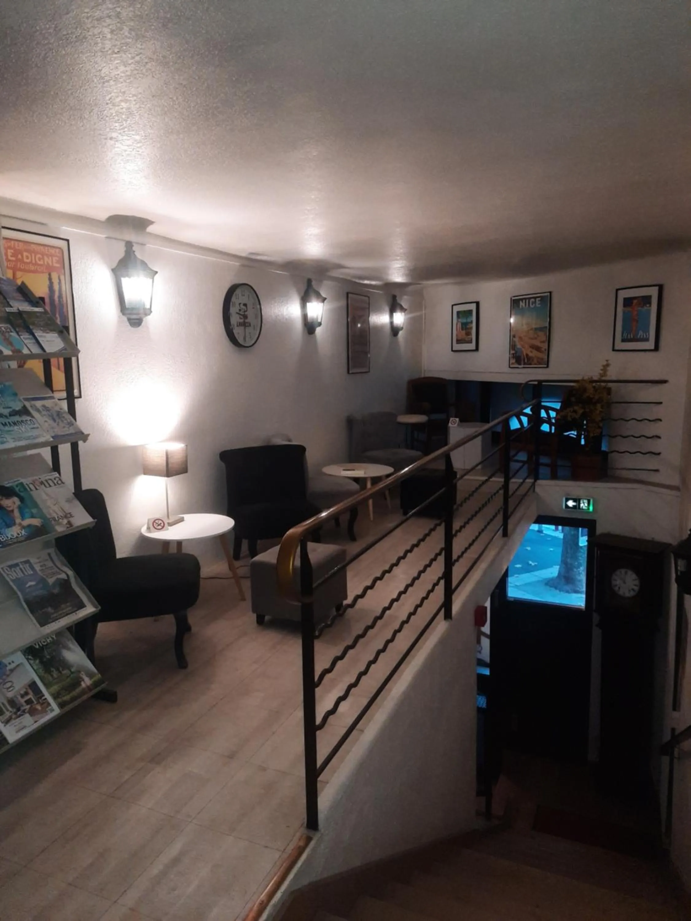 Living room in Hôtel Central