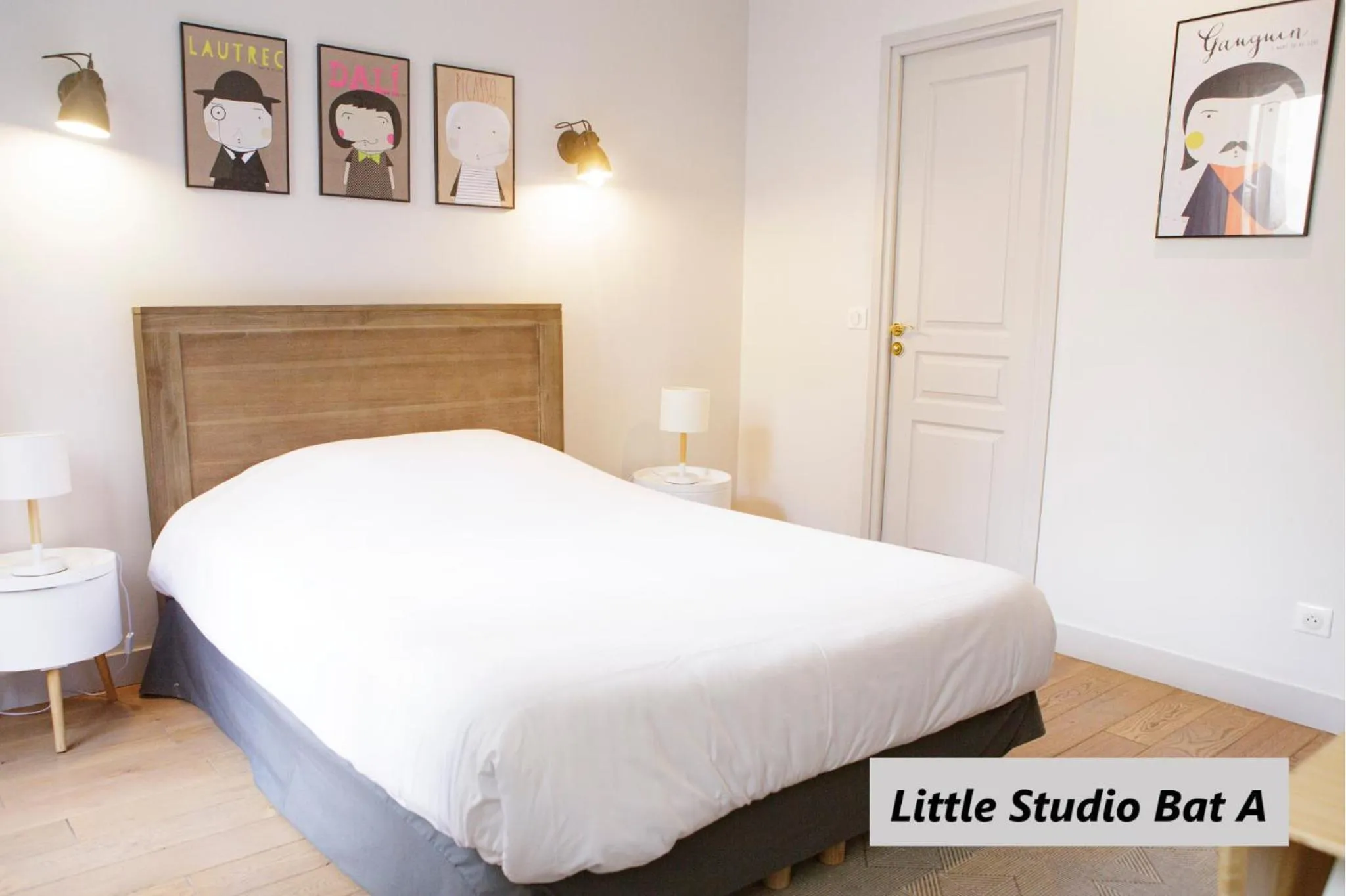 Bed in Apparts de l'Oncle Louis