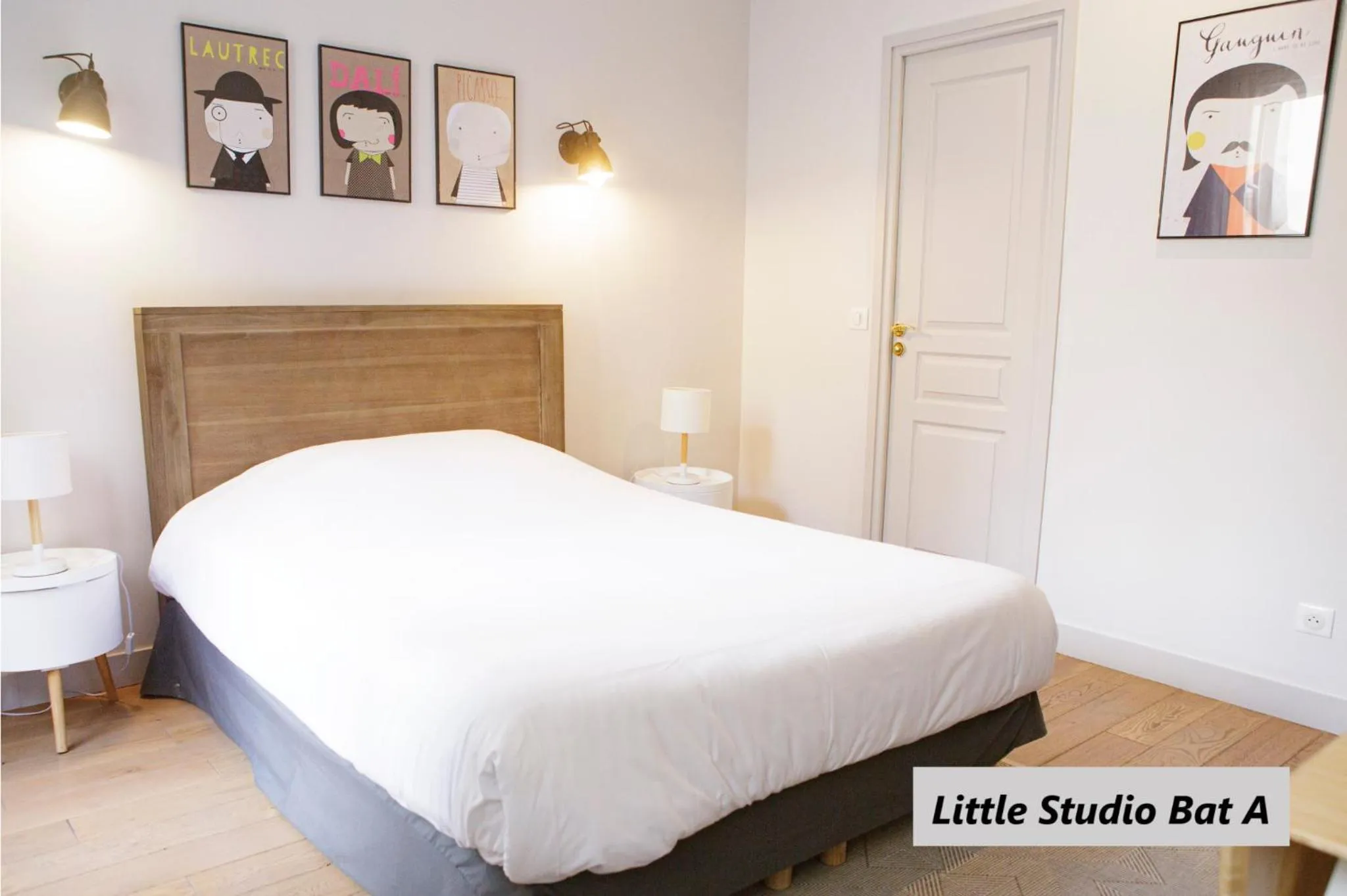 Bed in Apparts de l'Oncle Louis