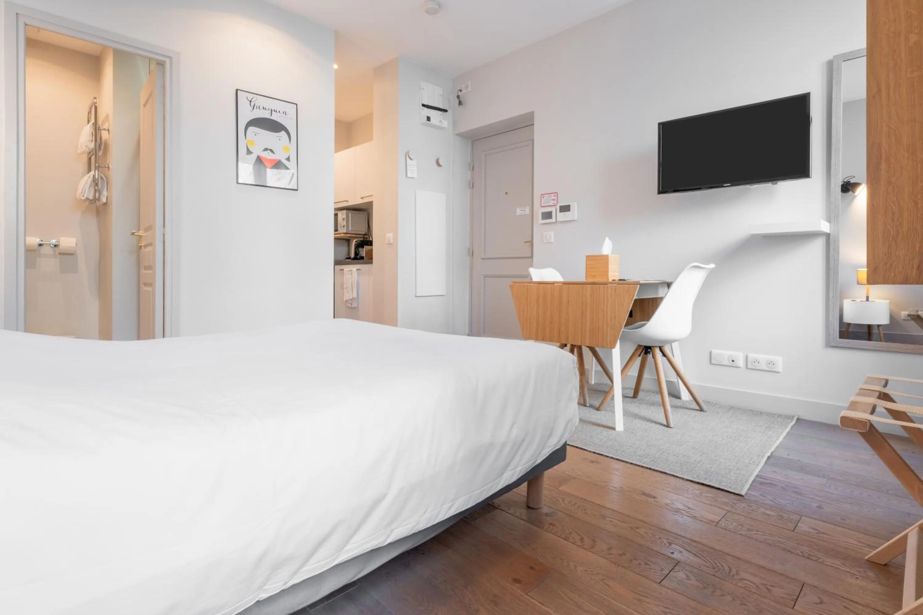 Bed in Apparts de l'Oncle Louis