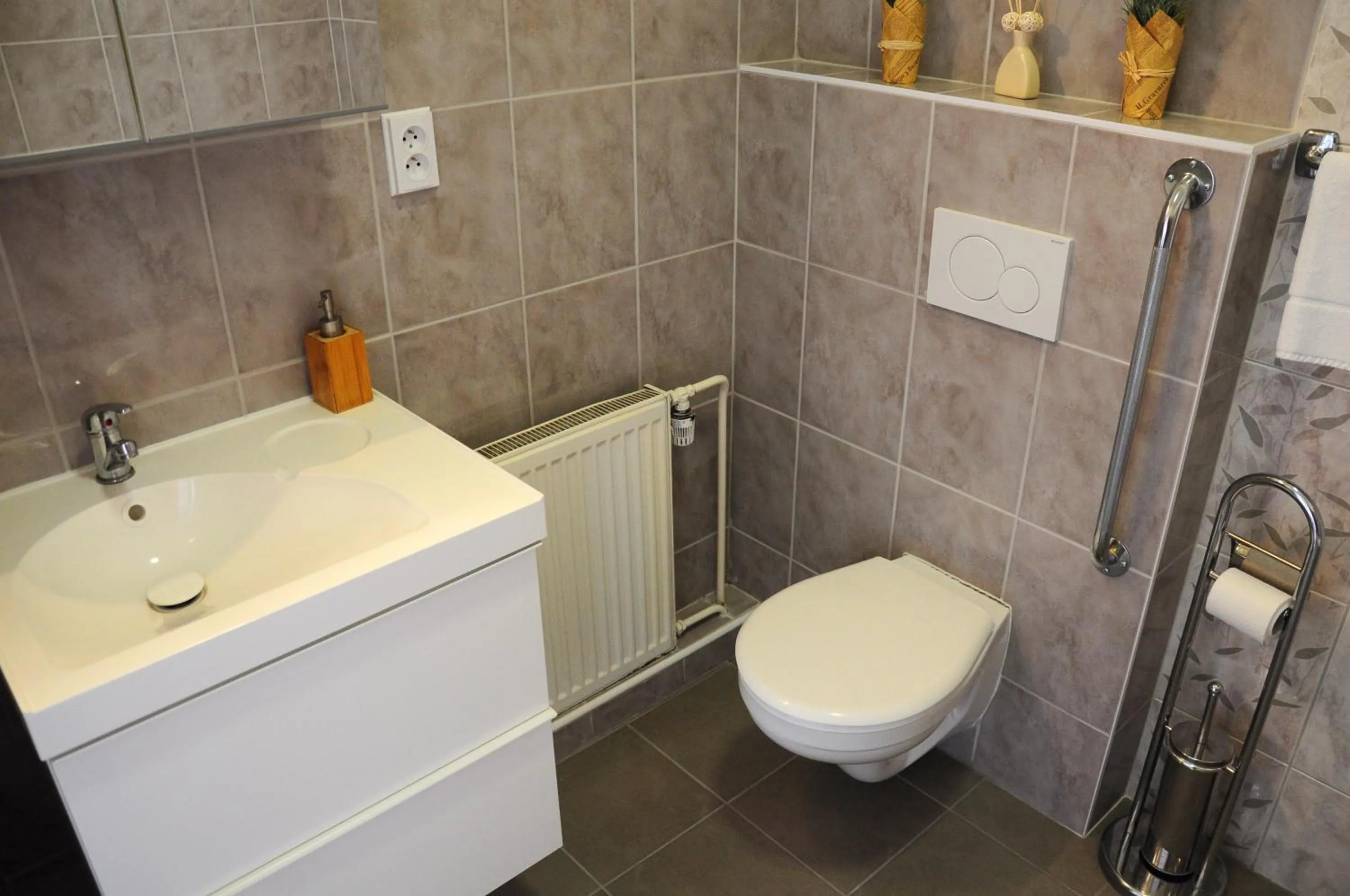 Bathroom in Hotel Gregor