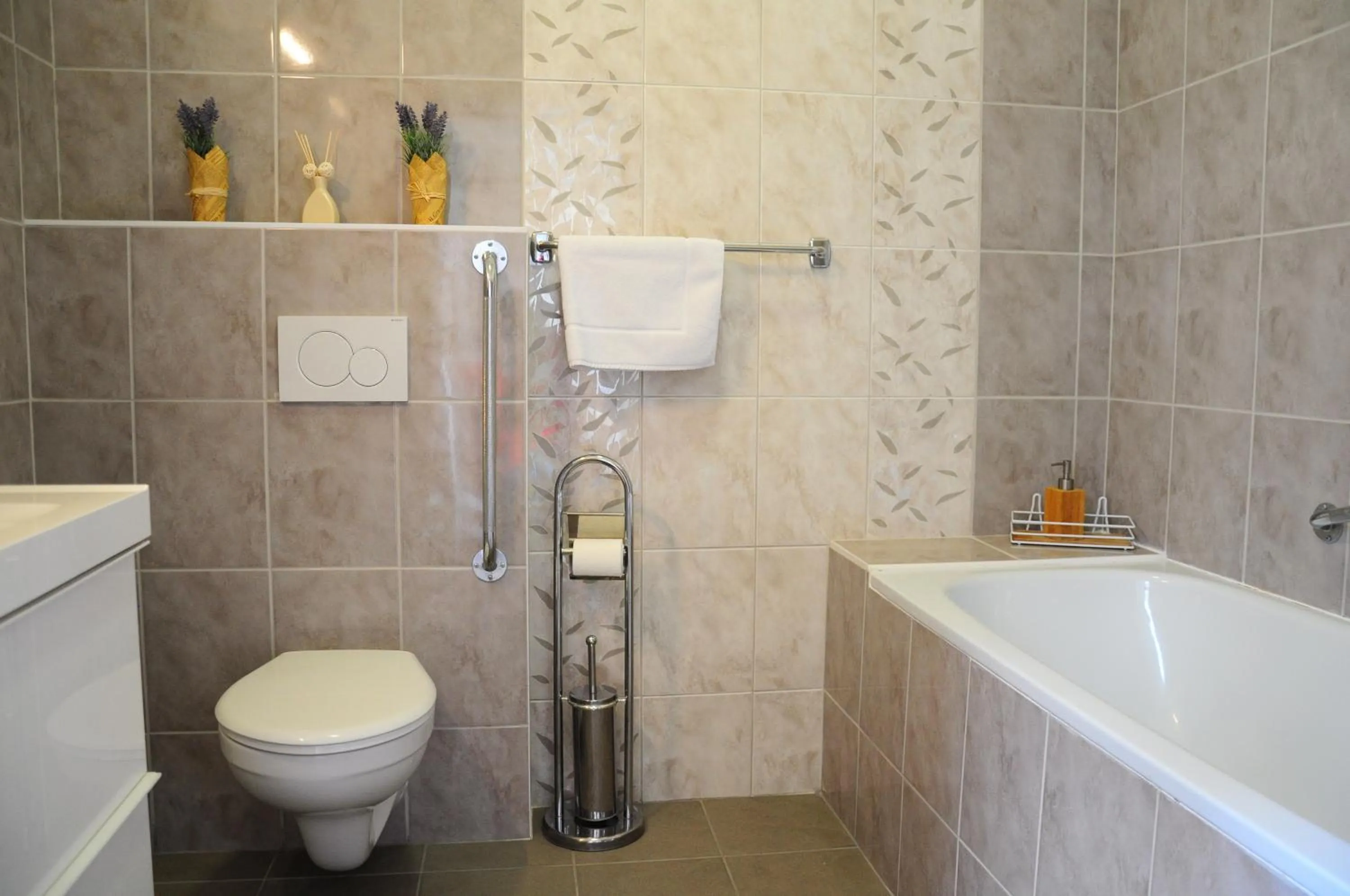 Bathroom in Hotel Gregor