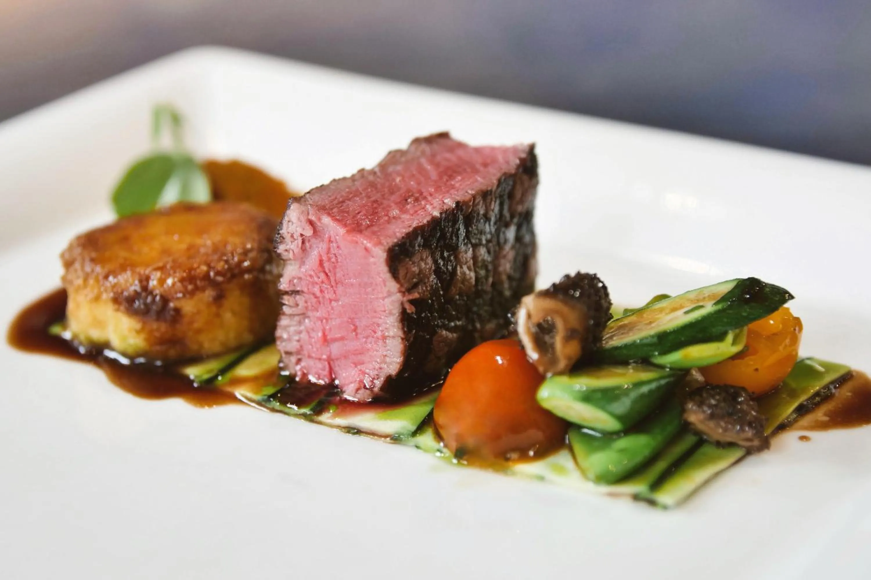 Food and drinks in The Ivy at Verity