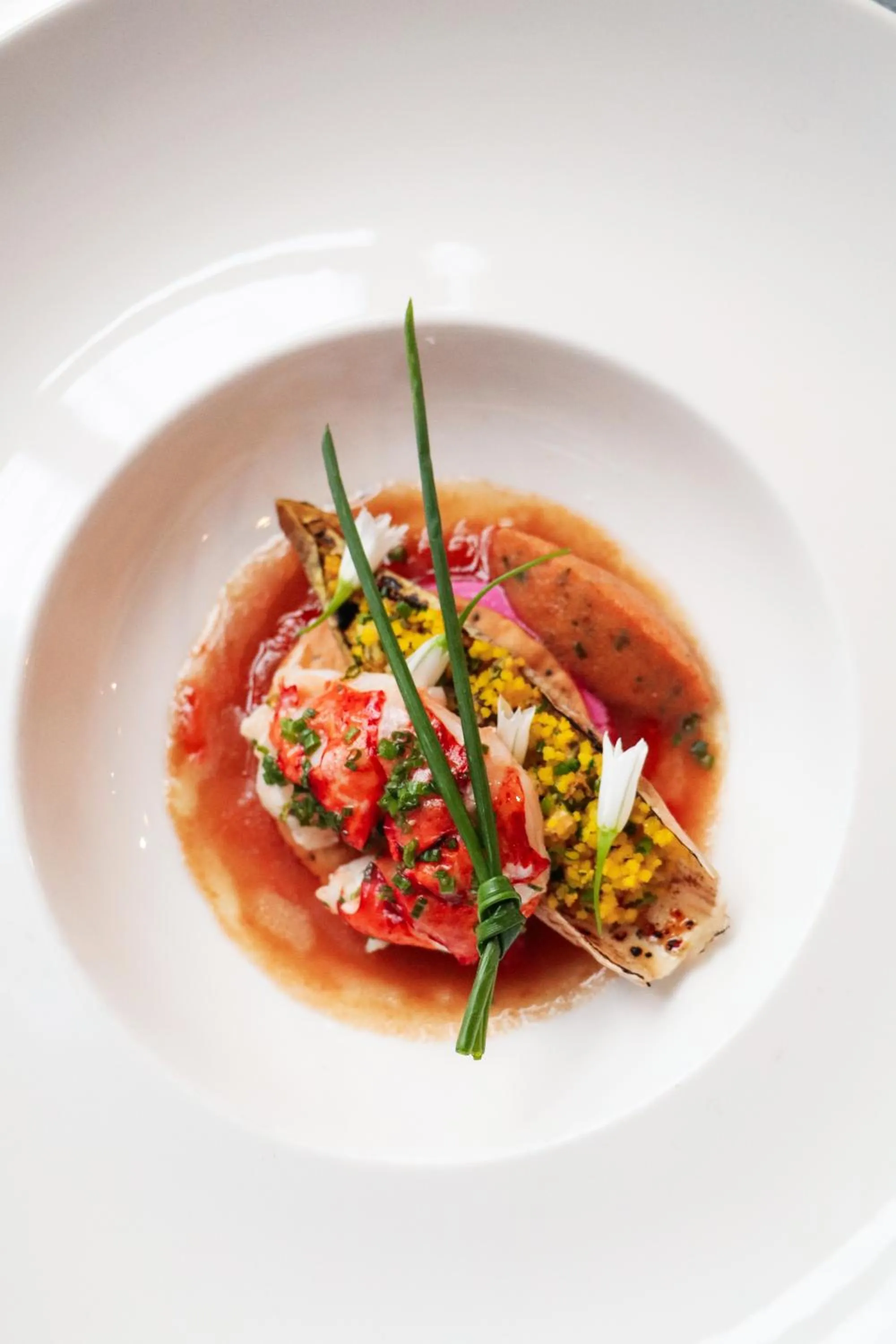 Food and drinks in The Ivy at Verity