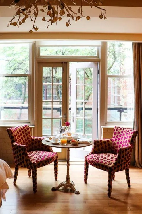 Seating area in The Ivy at Verity