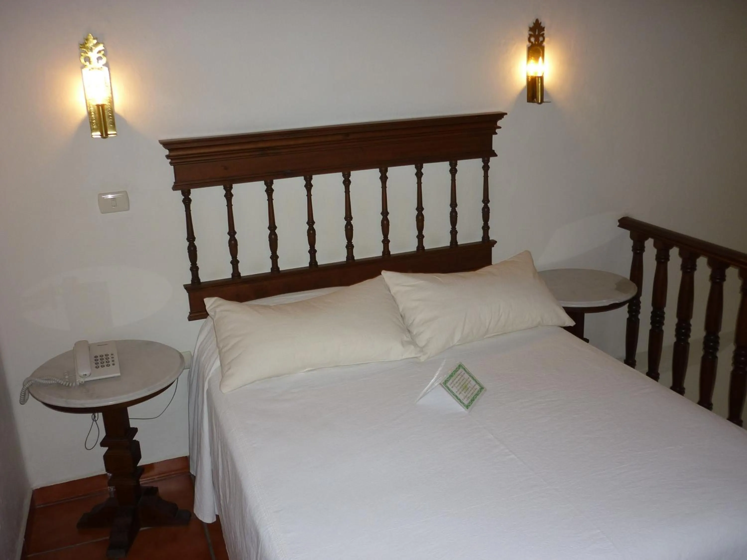 Bed in Meson del Alferez Coatepec