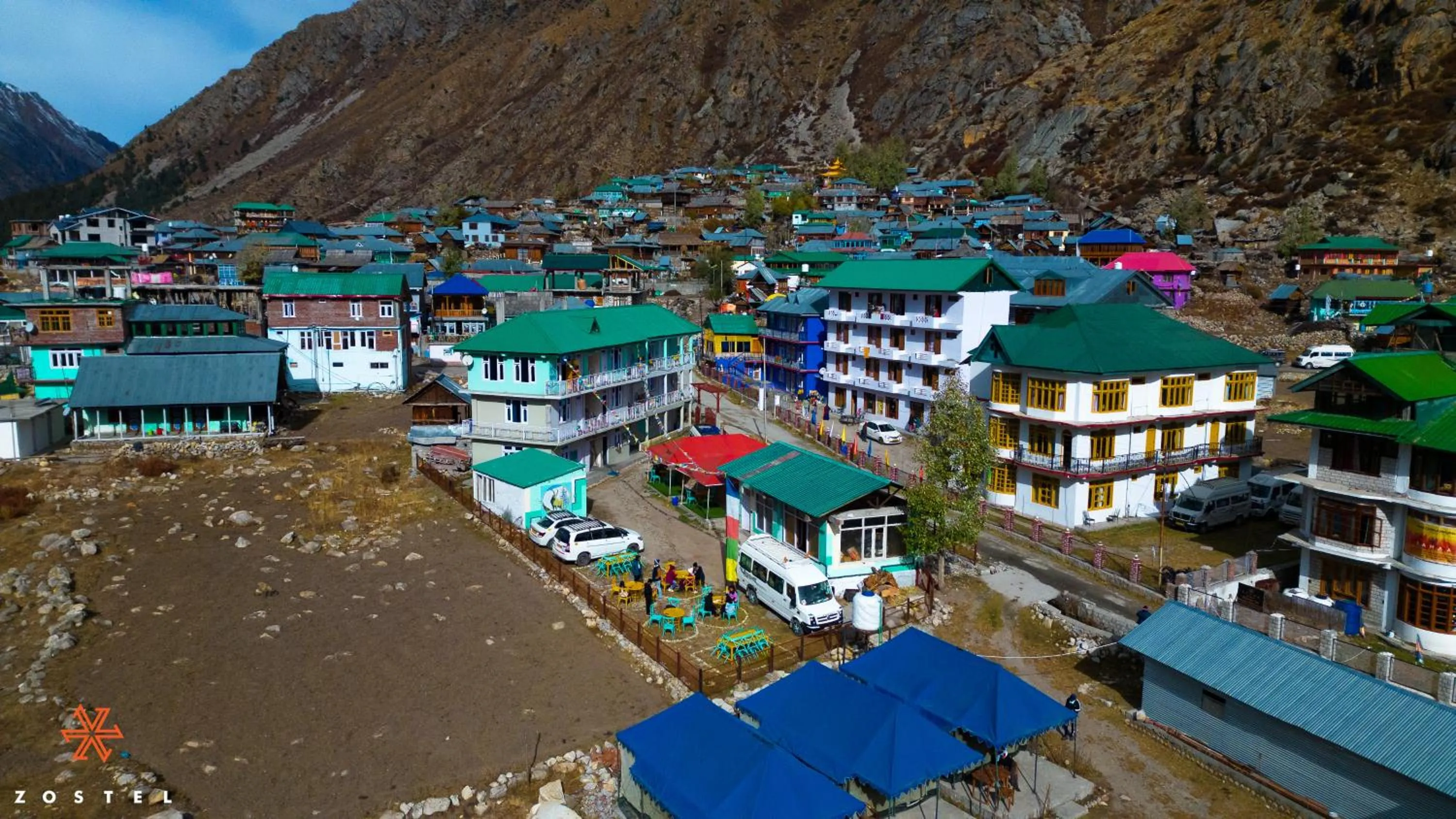 Property building in Zostel Chitkul