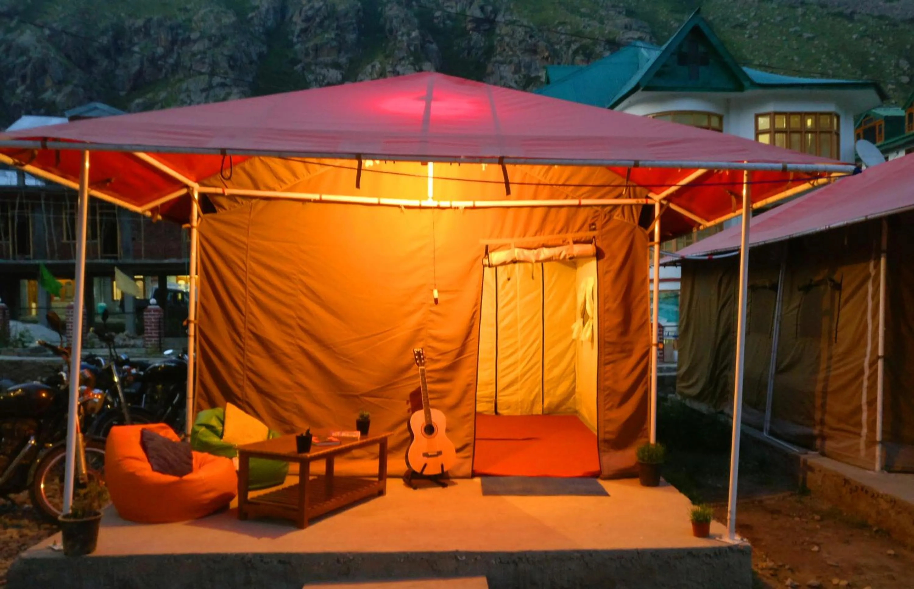 Natural landscape in Zostel Chitkul