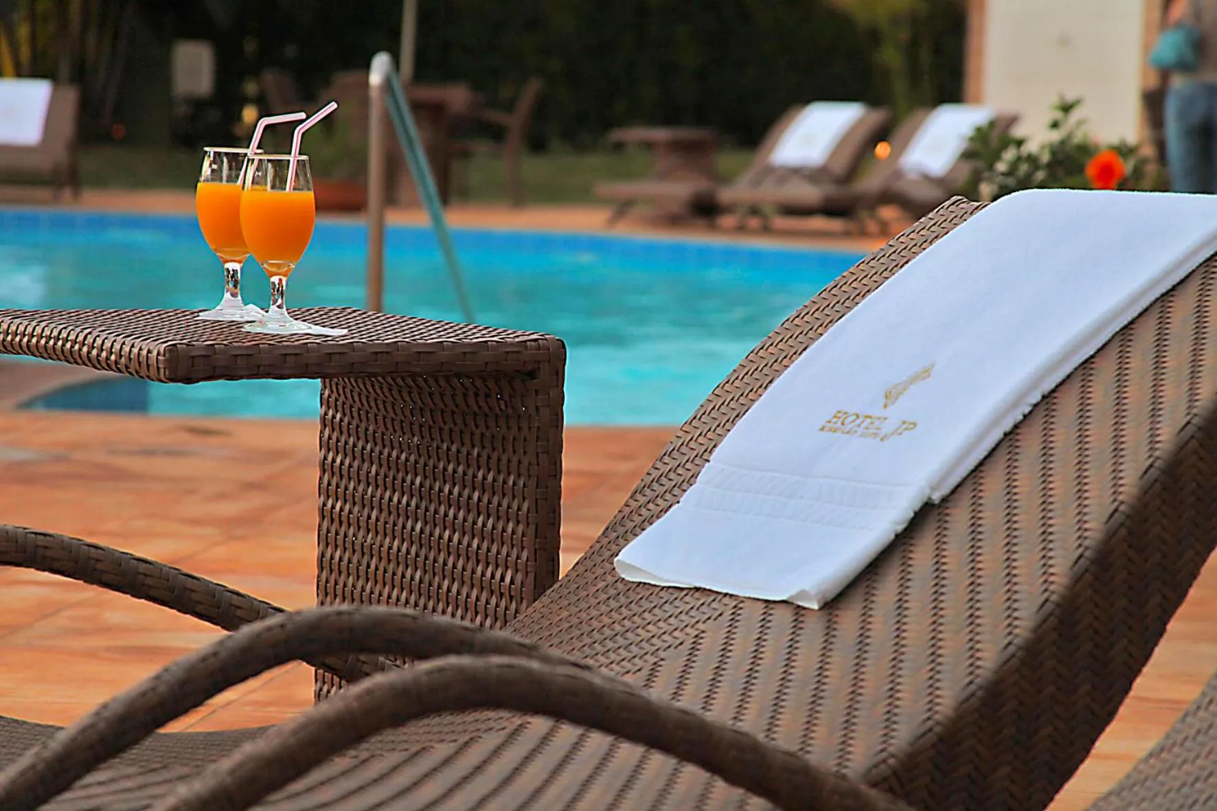 Swimming pool in Hotel JP Ribeirão Preto Resort & Convenções by Nacional Inn