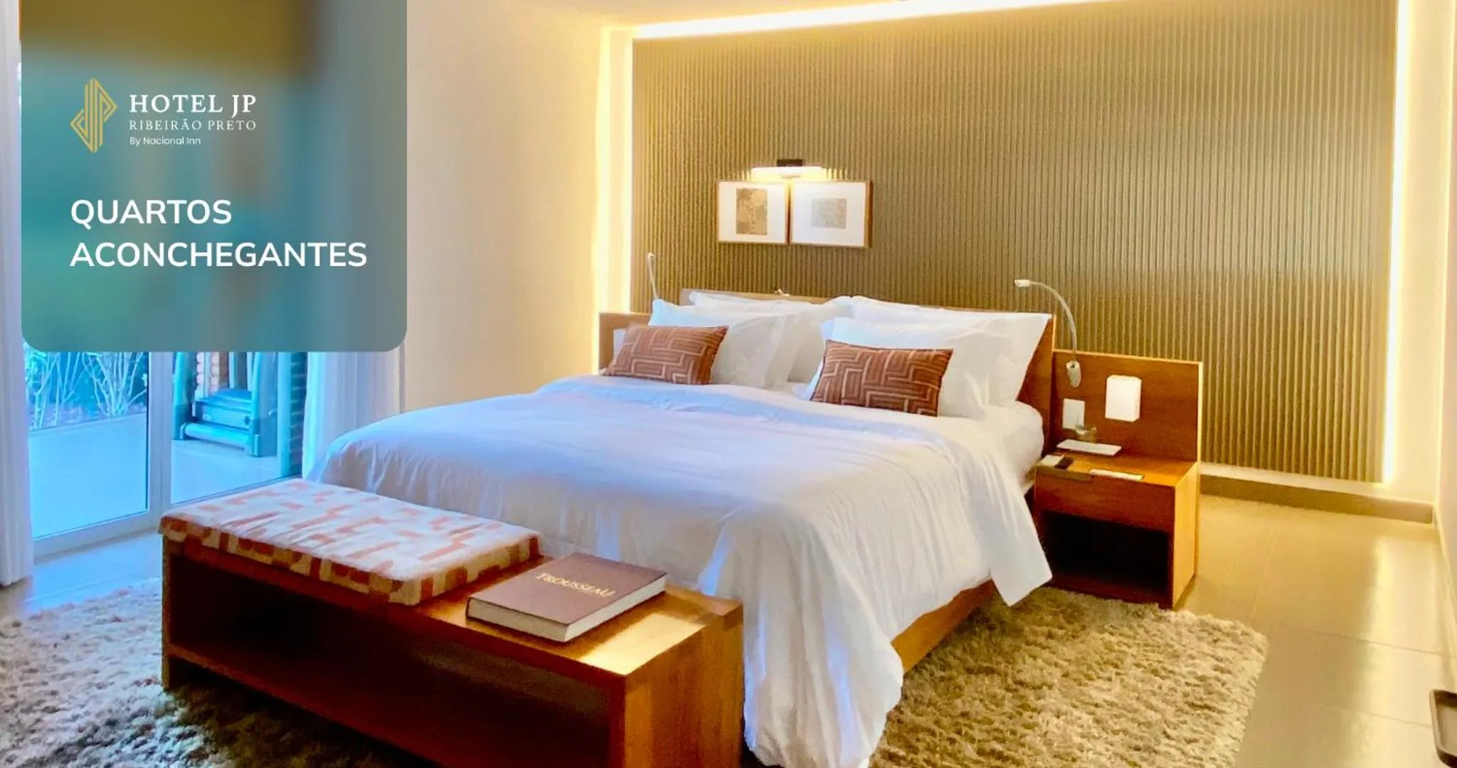 Bedroom, Bed in Hotel JP Ribeirão Preto Resort & Convenções by Nacional Inn