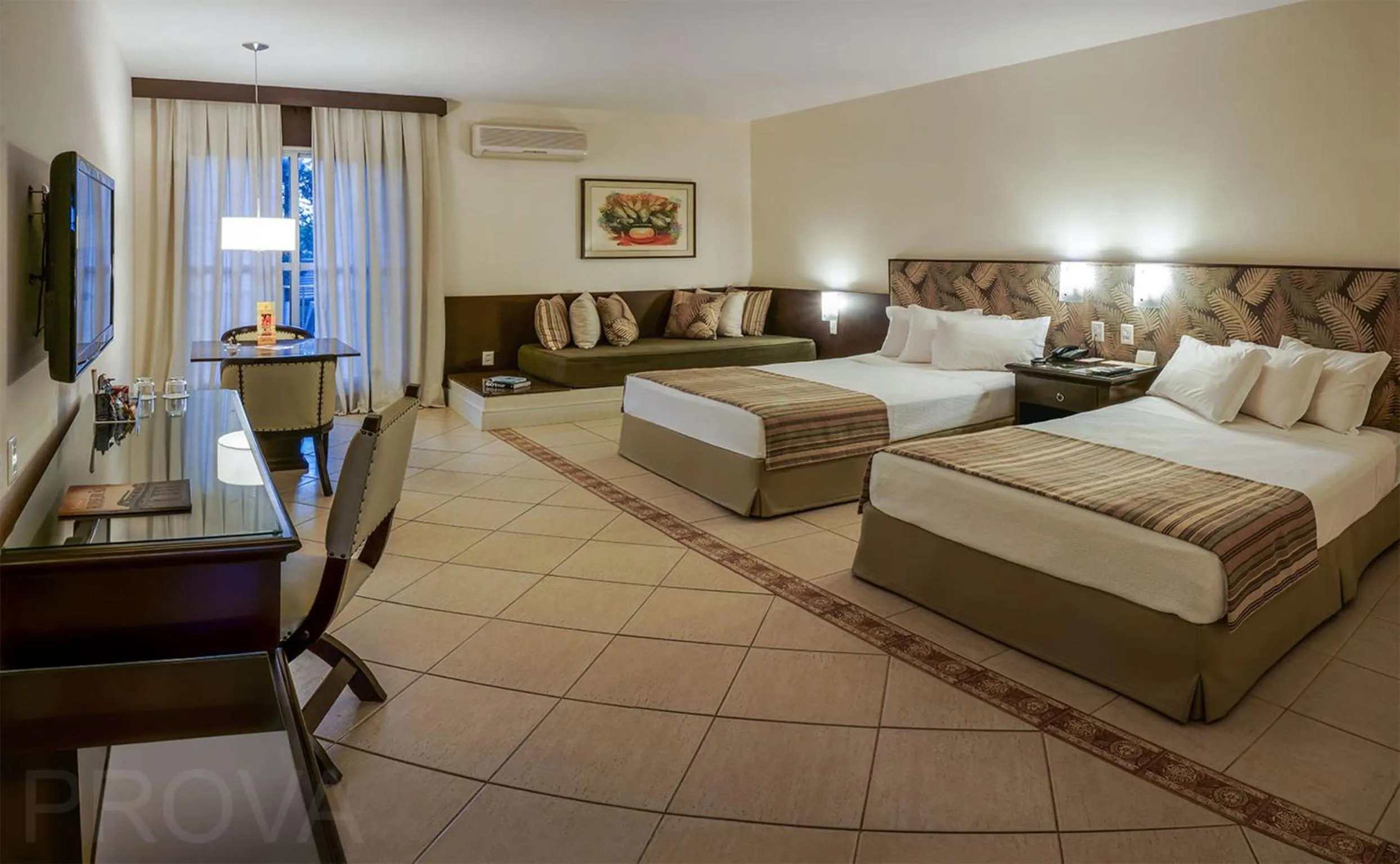 Photo of the whole room, Bed in Hotel JP Ribeirão Preto Resort & Convenções by Nacional Inn