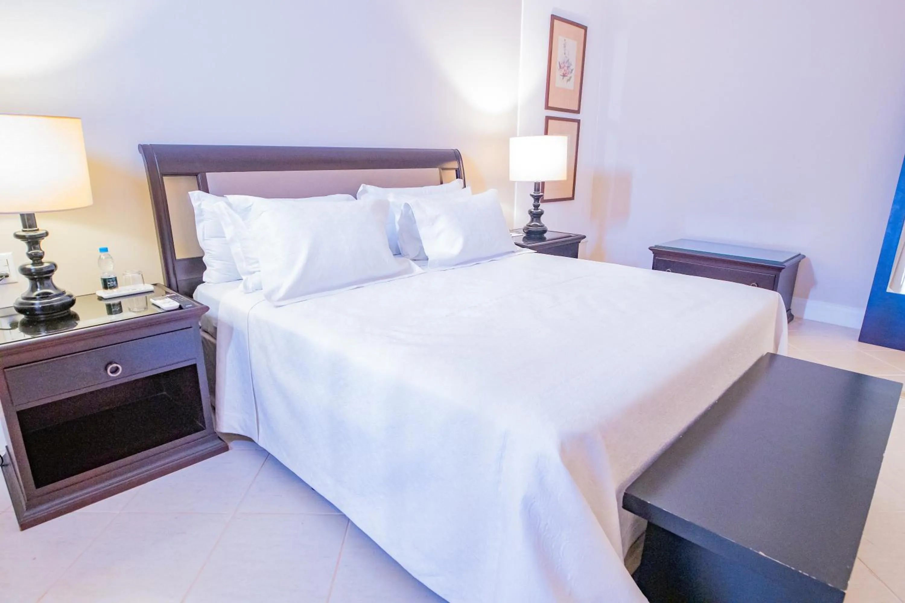 Bed in Hotel JP Ribeirão Preto Resort & Convenções by Nacional Inn