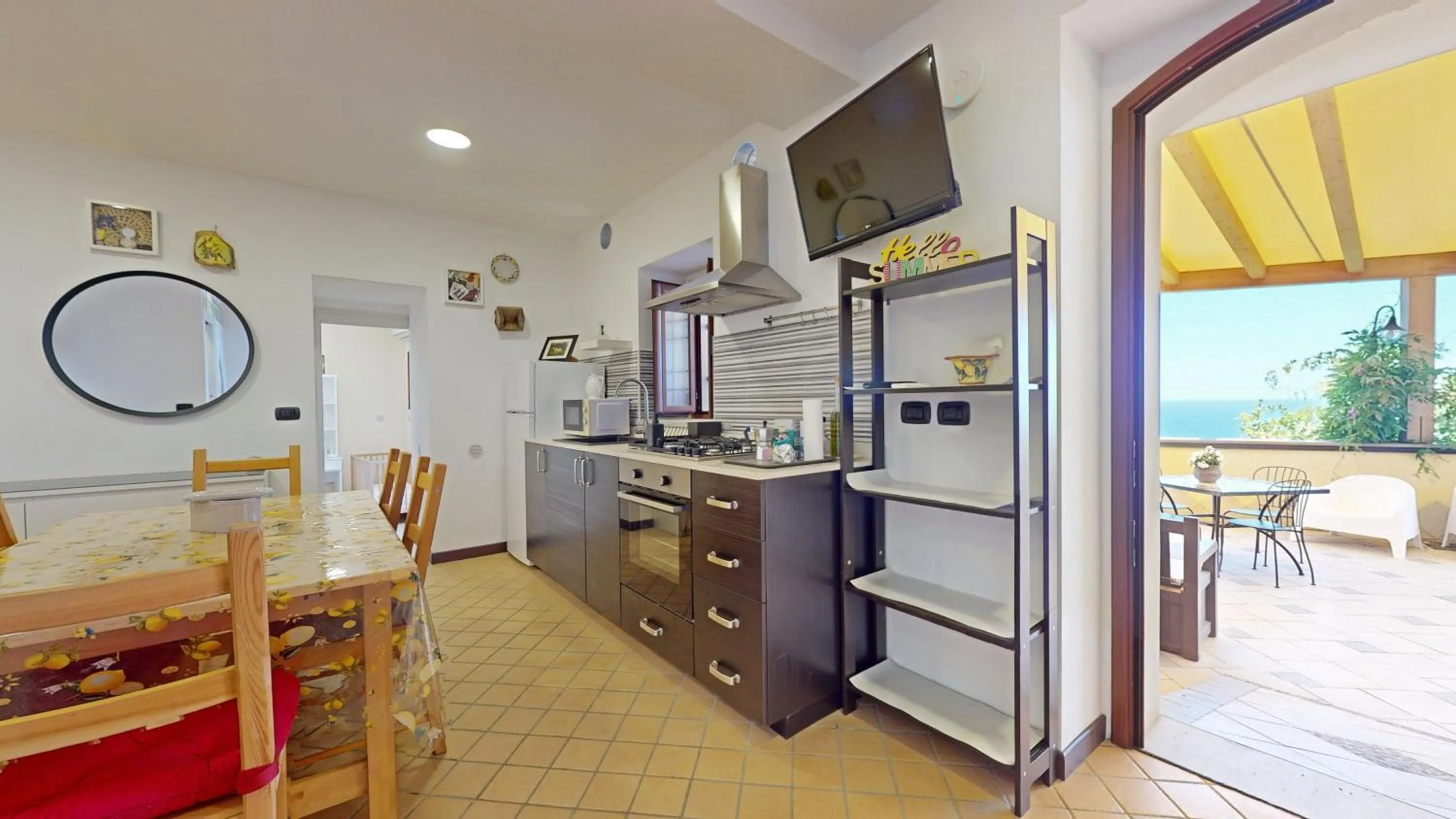 kitchen in Casal Trinacria