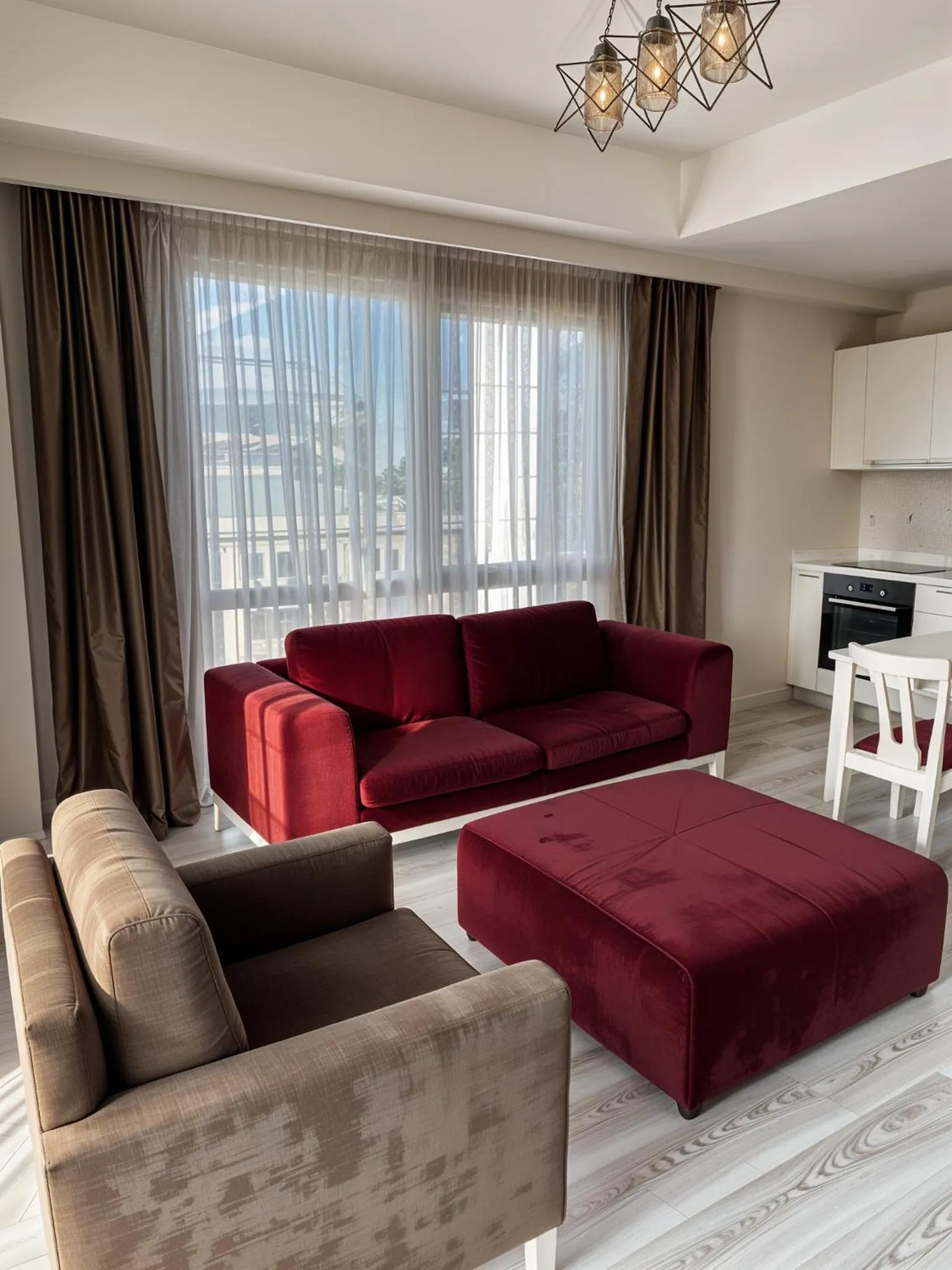 Seating area in Medproper Suites Airport