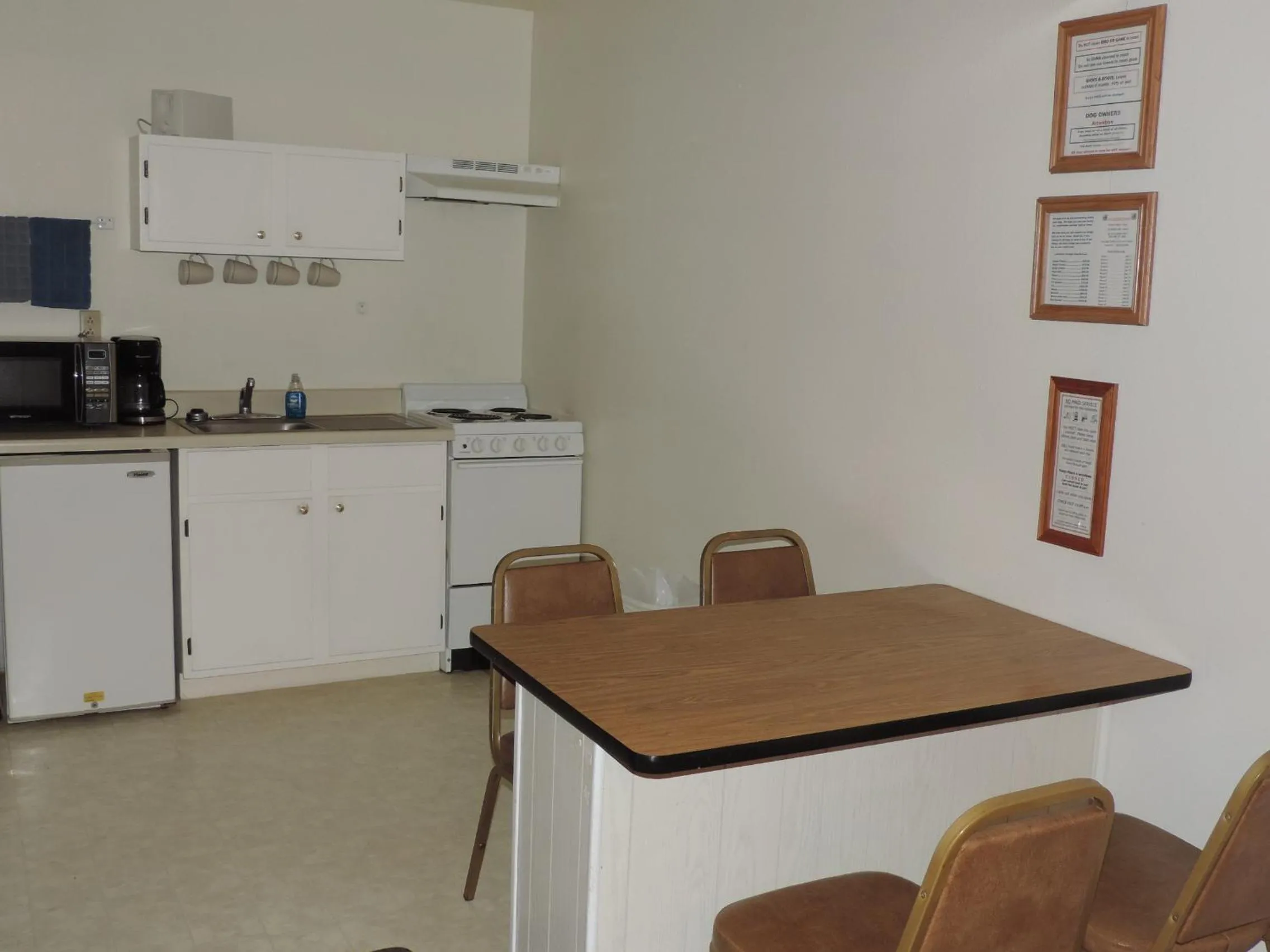 Kitchen or kitchenette in Hunters Lodge Motel