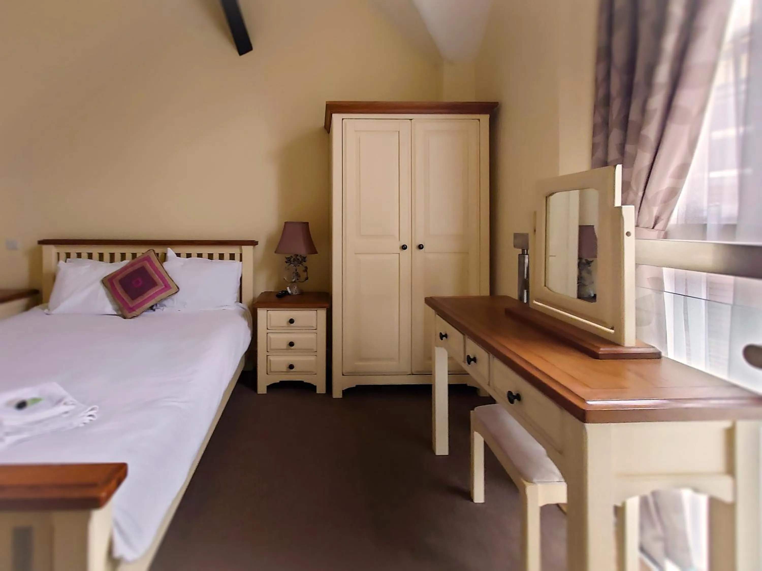 Bed in The Crown Hotel