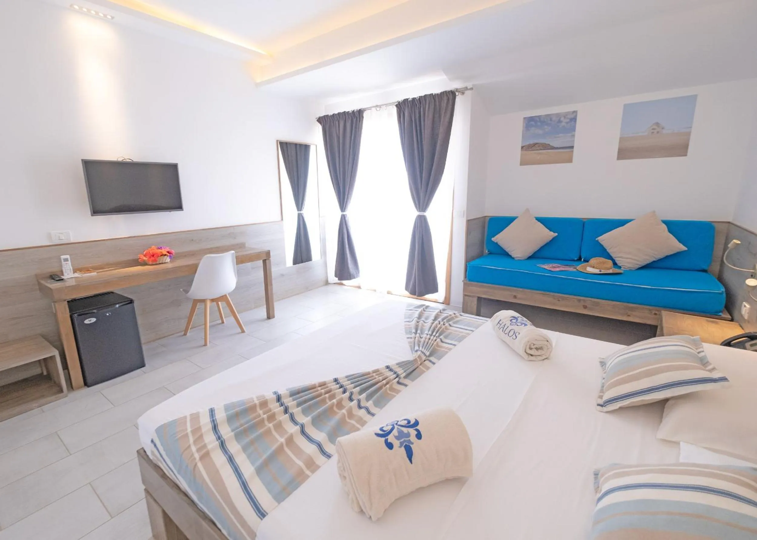 Bed in Sobrado Boutique Hotel