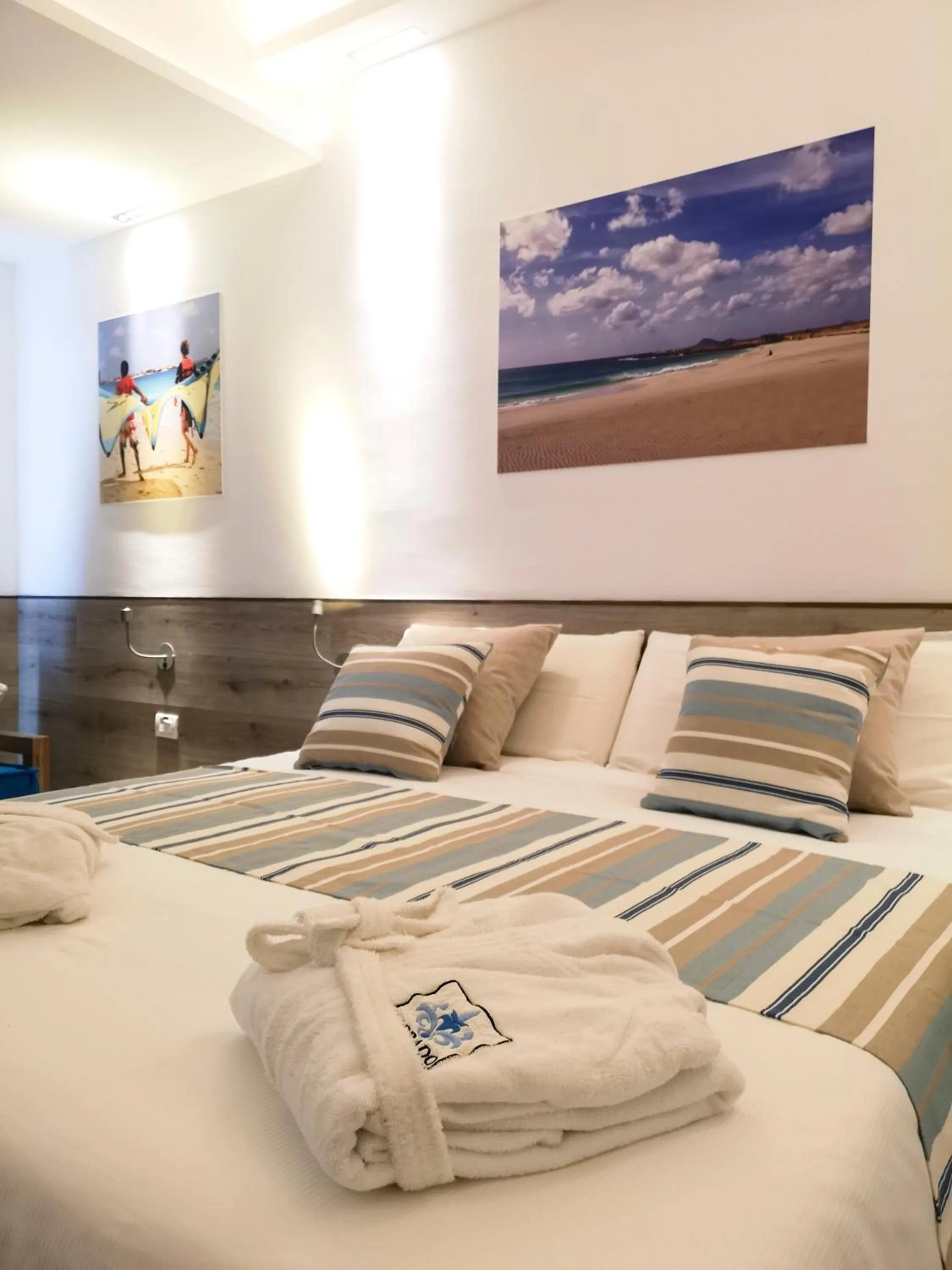 Bed in Sobrado Boutique Hotel