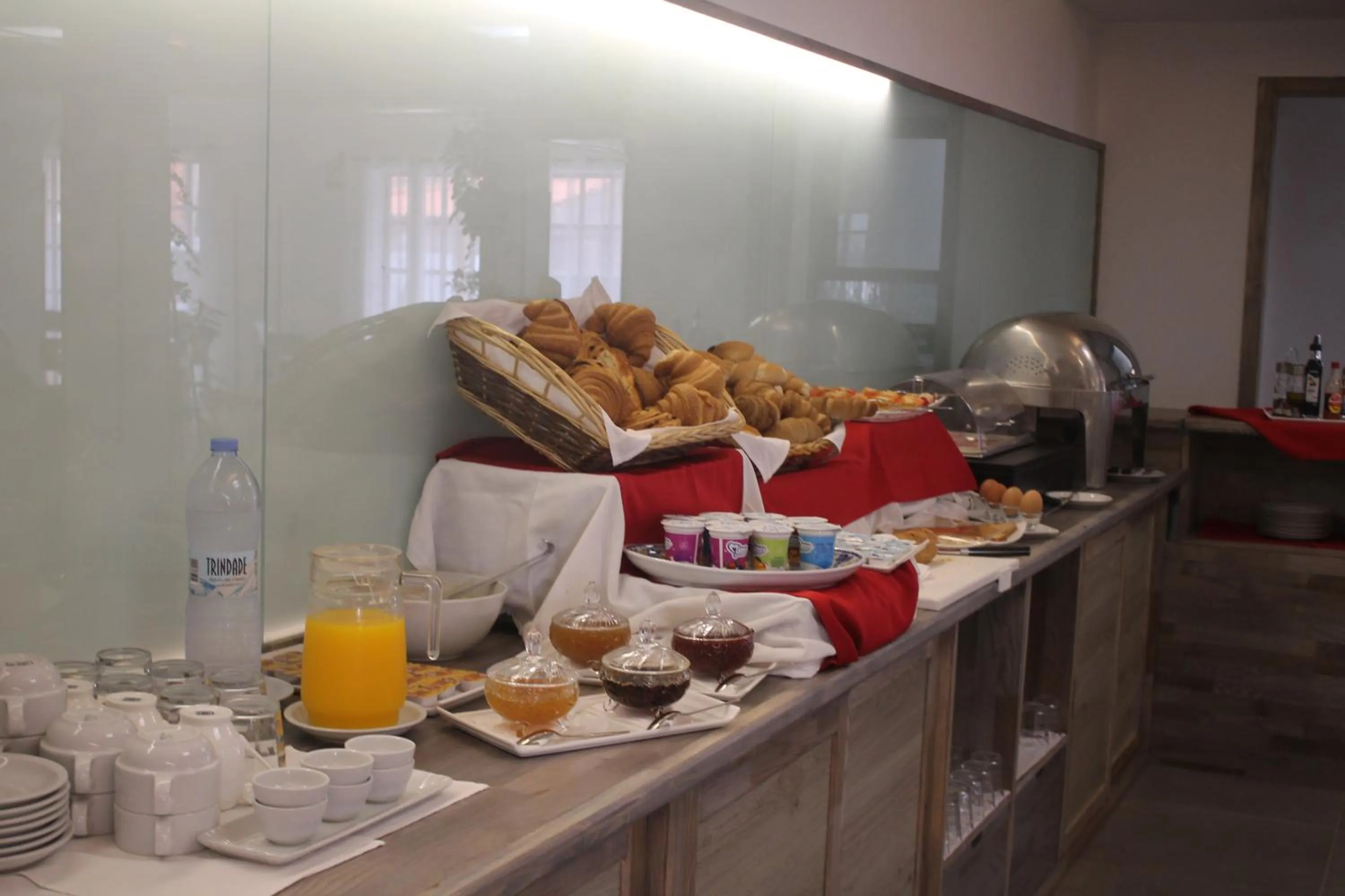 Food and drinks in Sobrado Boutique Hotel