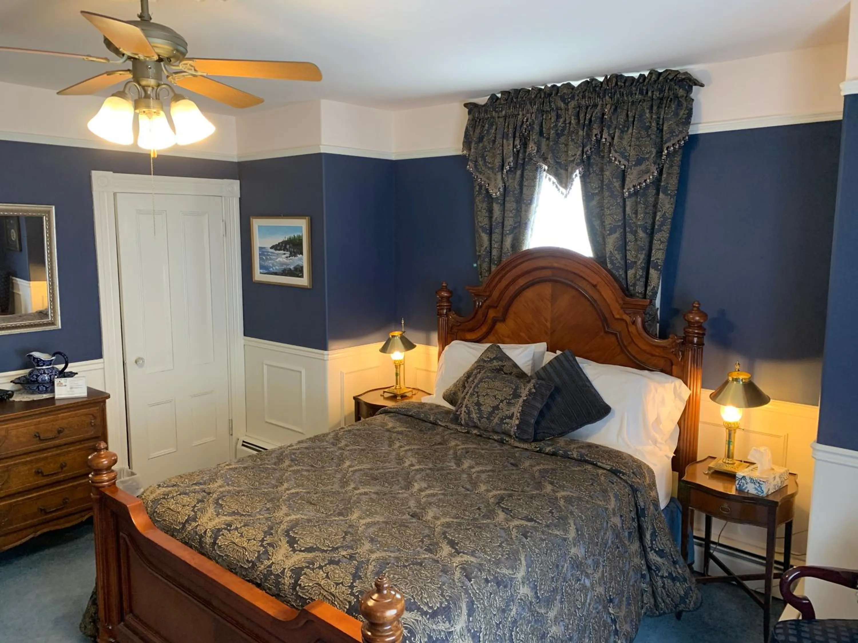 Bed in Come from Away B&B