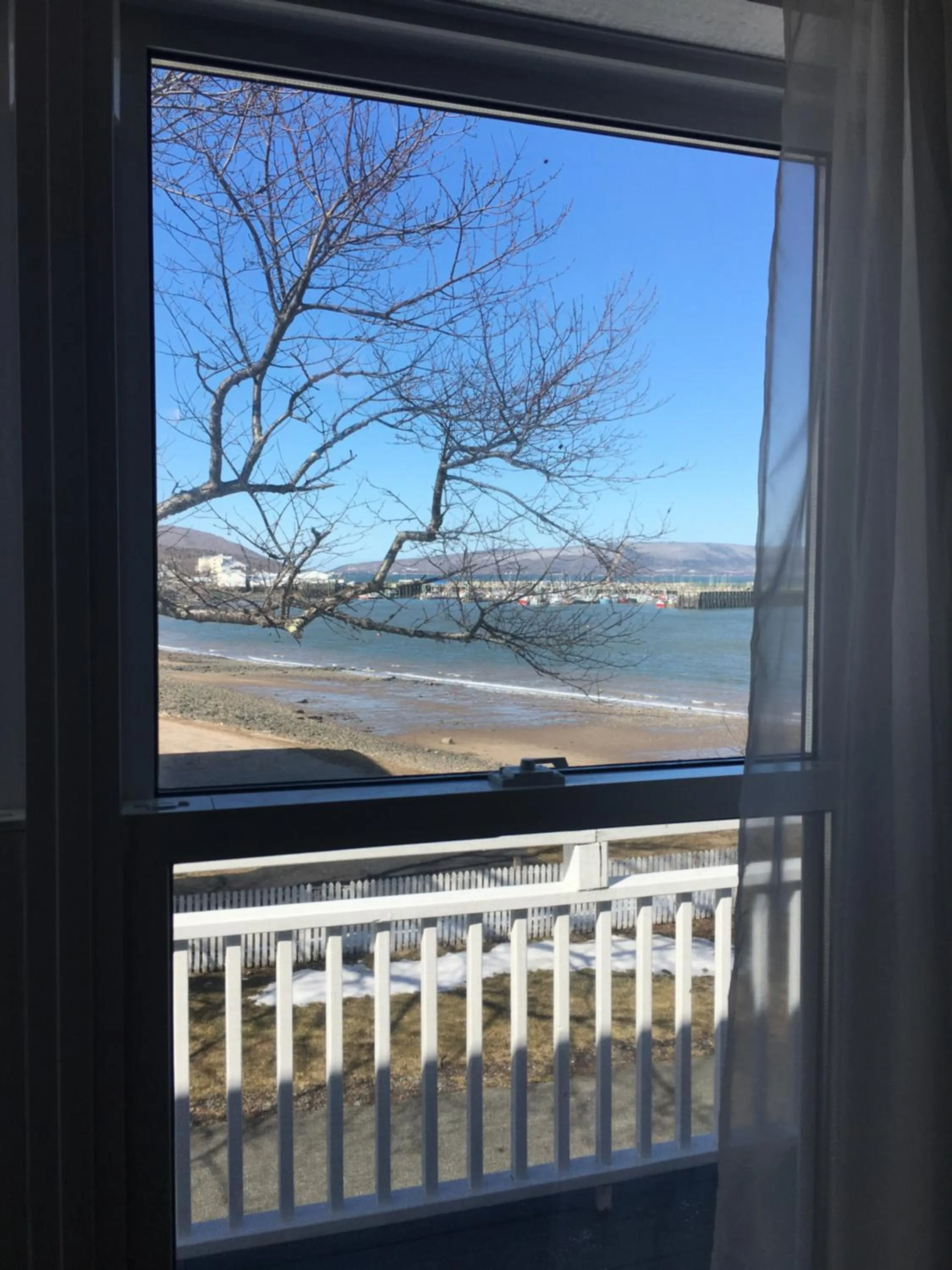 View (from property/room) in Come from Away B&B