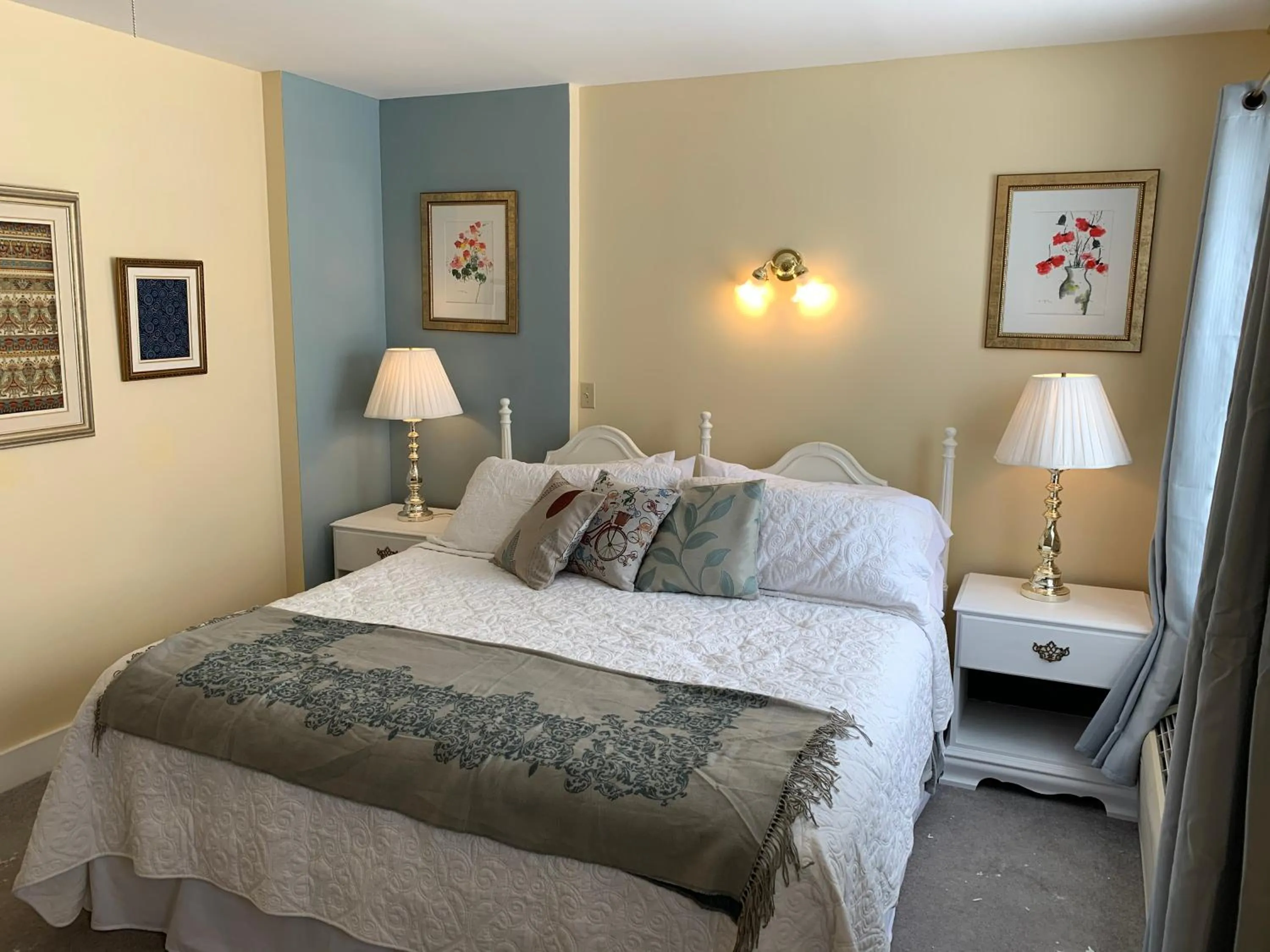 Bed in Come from Away B&B