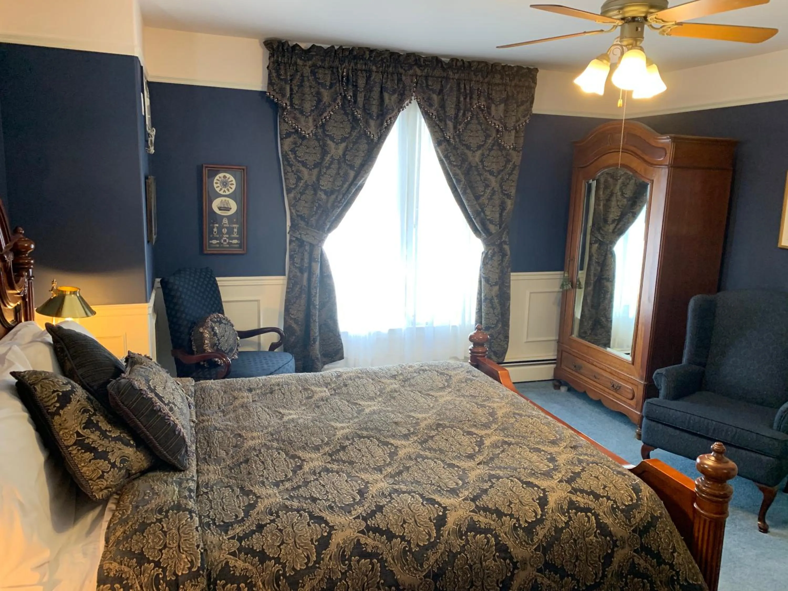 Bed in Come from Away B&B