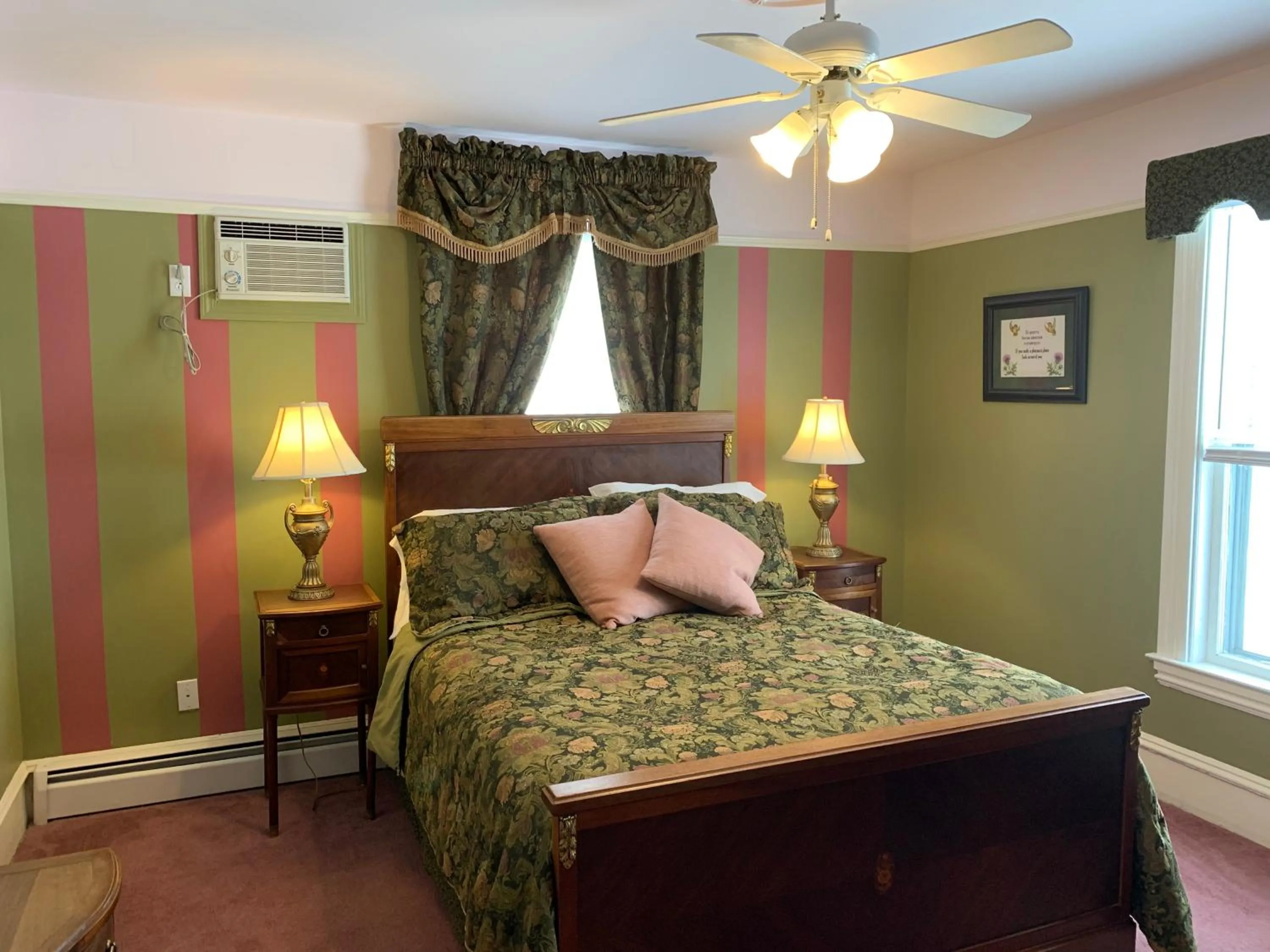 Bed in Come from Away B&B