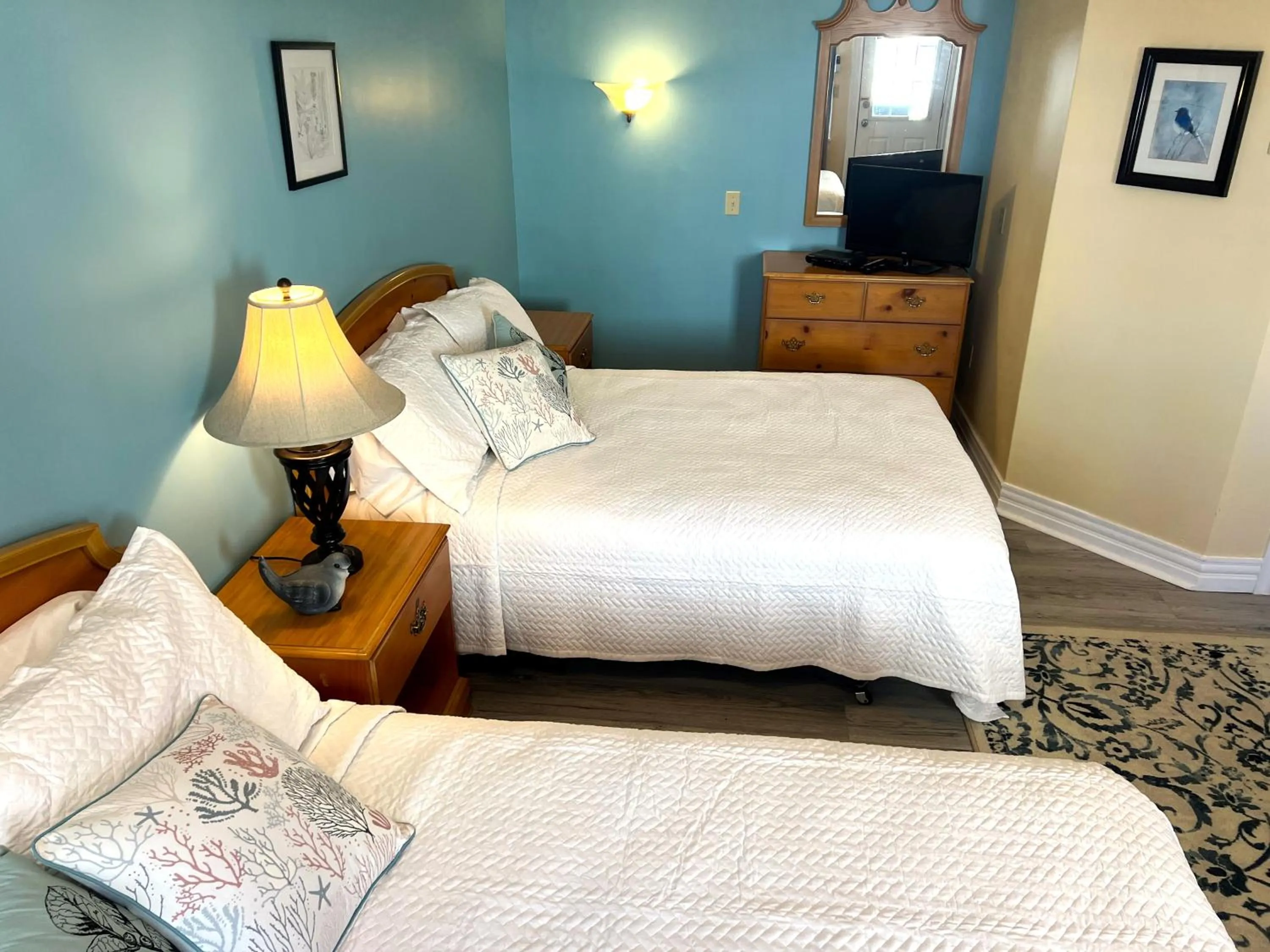 Bed in Come from Away B&B