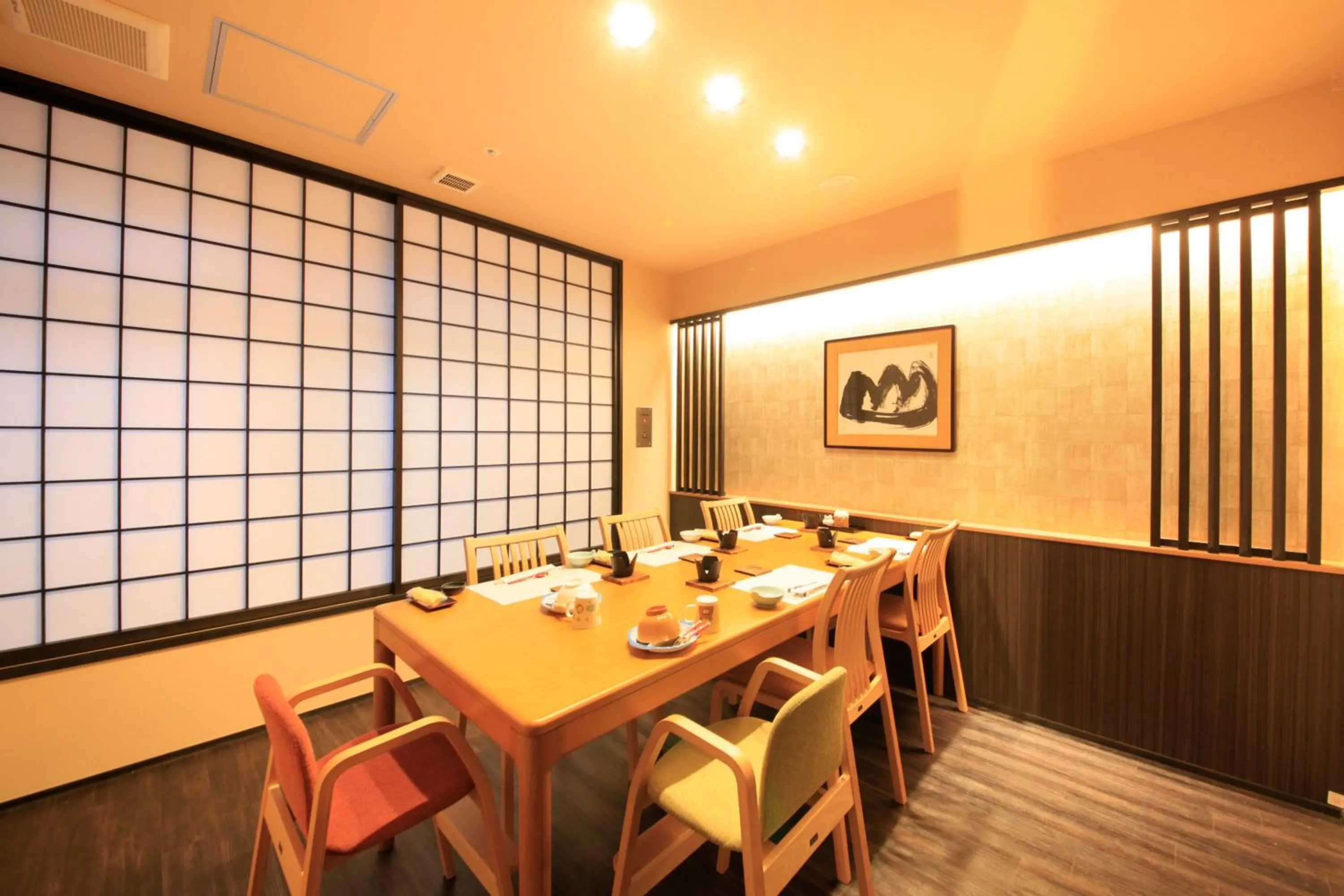 Dining area in Hakone Suimeisou