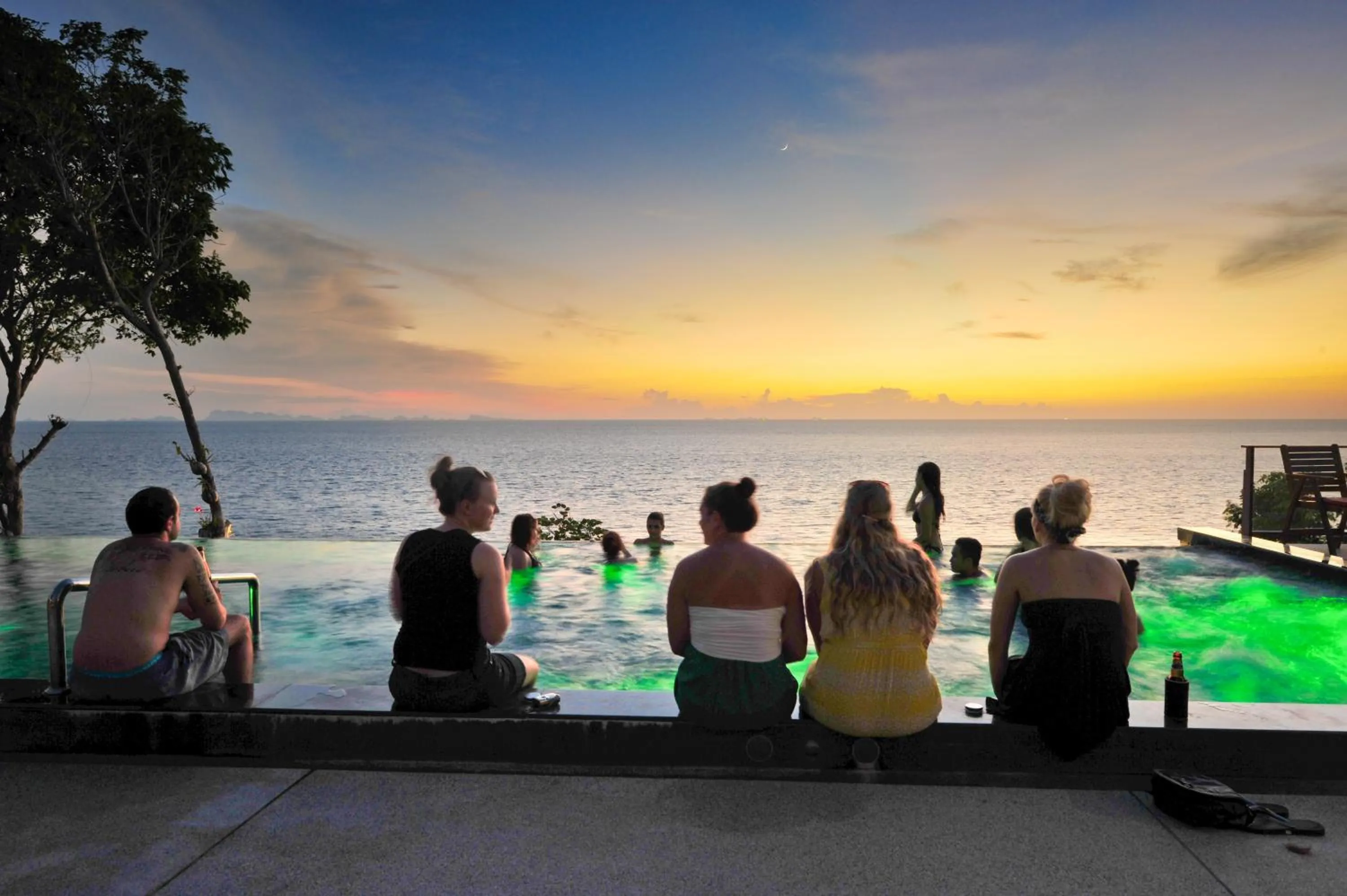 Bird's eye view in Sea Garden Resort Haad Chao Phao