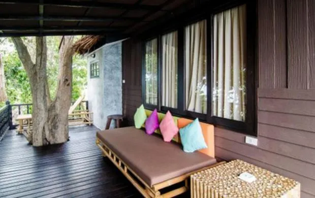 Balcony/Terrace in Sea Garden Resort Haad Chao Phao