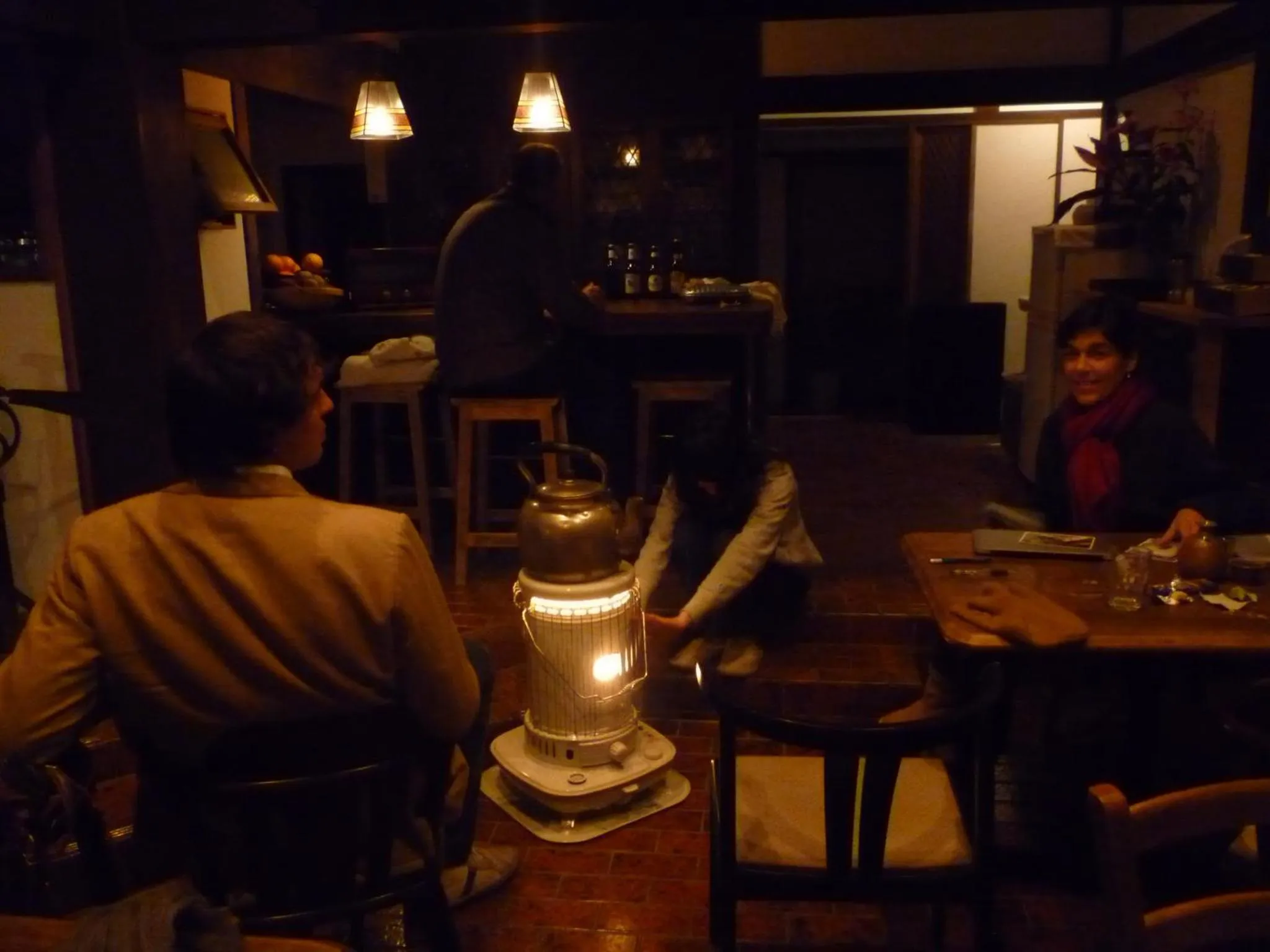 Communal lounge/ TV room in Guest House Kamejikan -turtle time-